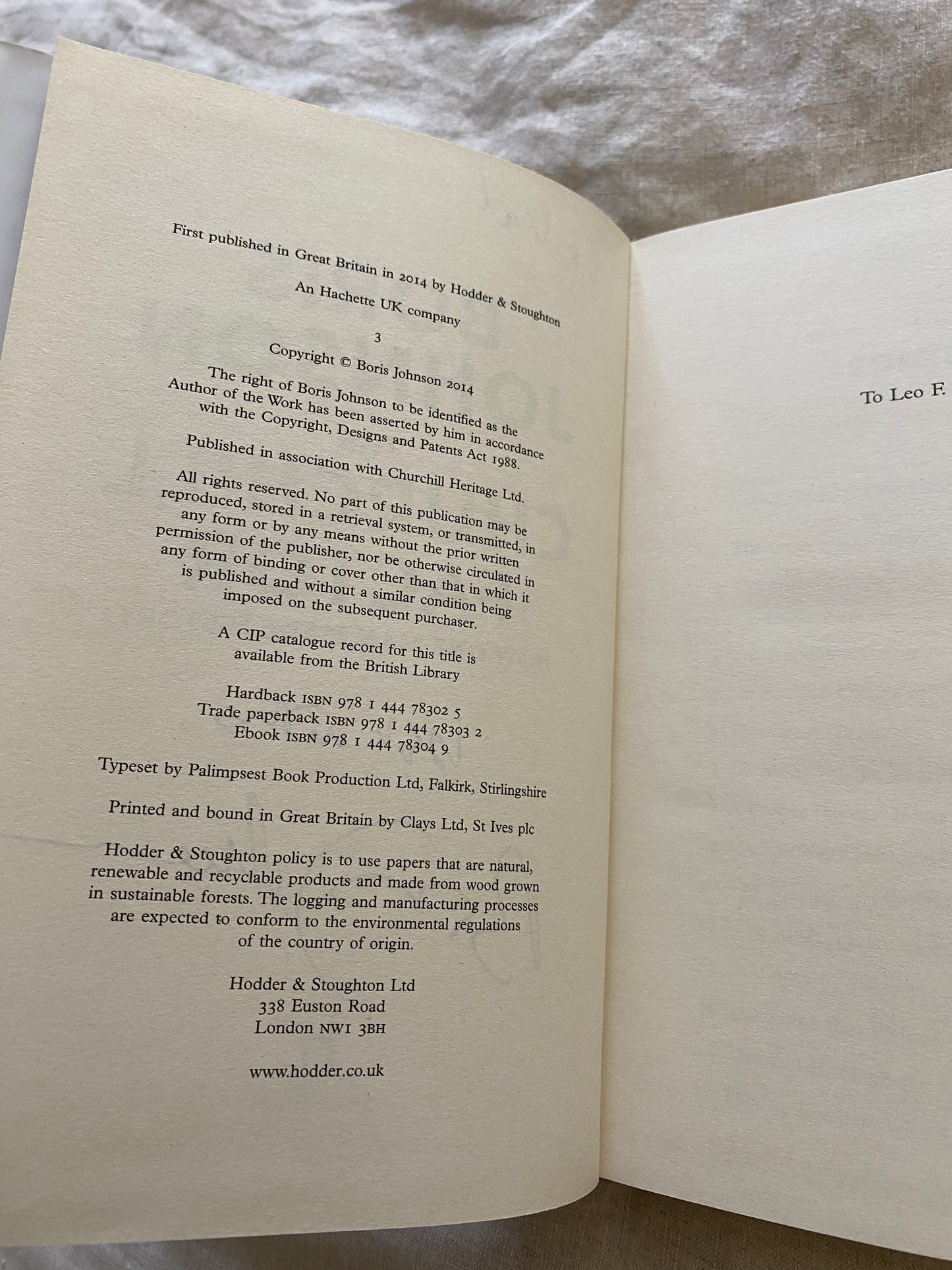 The Churchill Factor: How One Man Made History