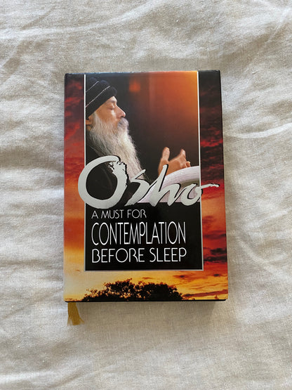 A Must for Contemplation Before Sleep