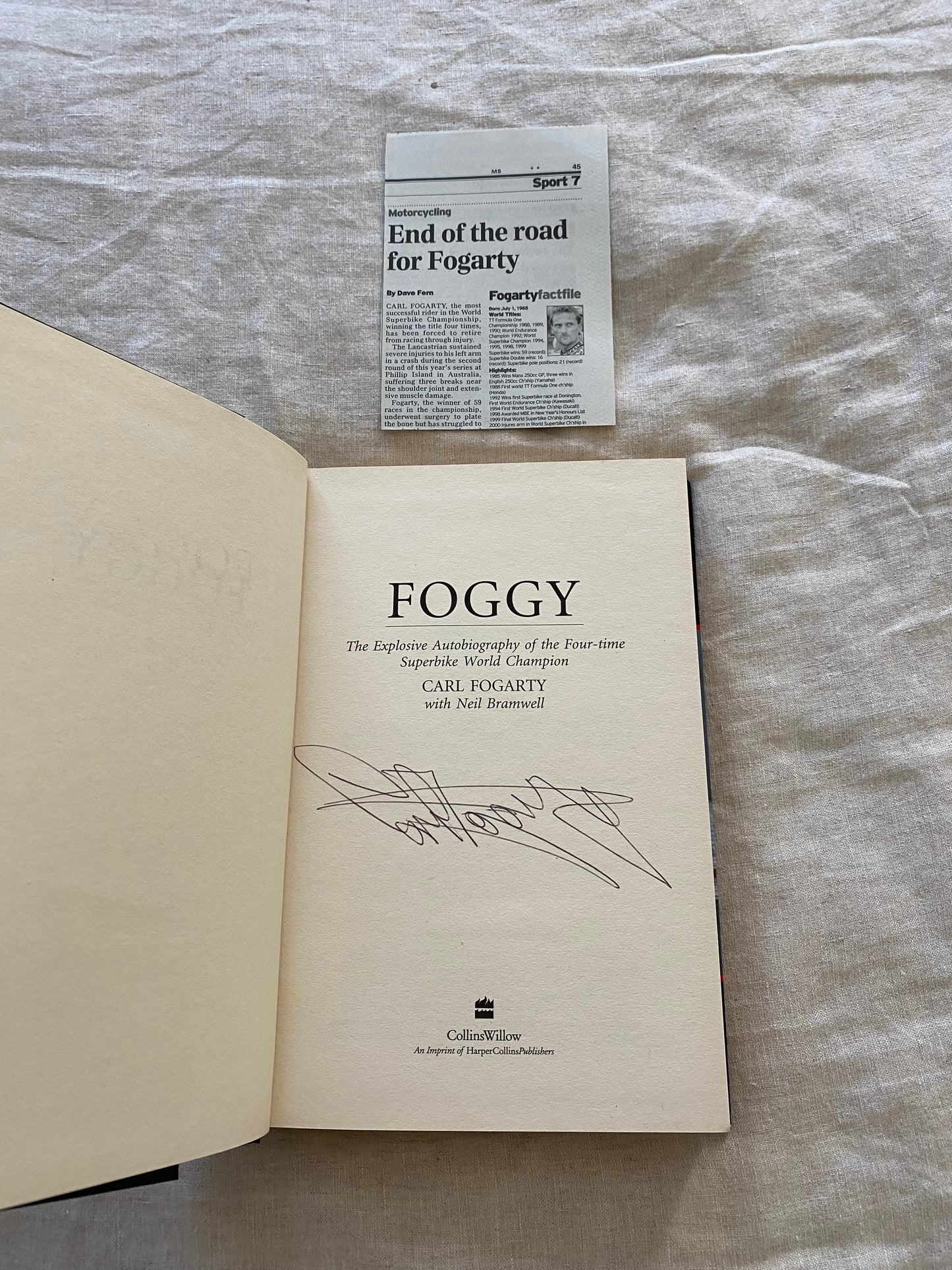 Foggy: The Explosive Autobiography of the Four-Time Superbike World Champion