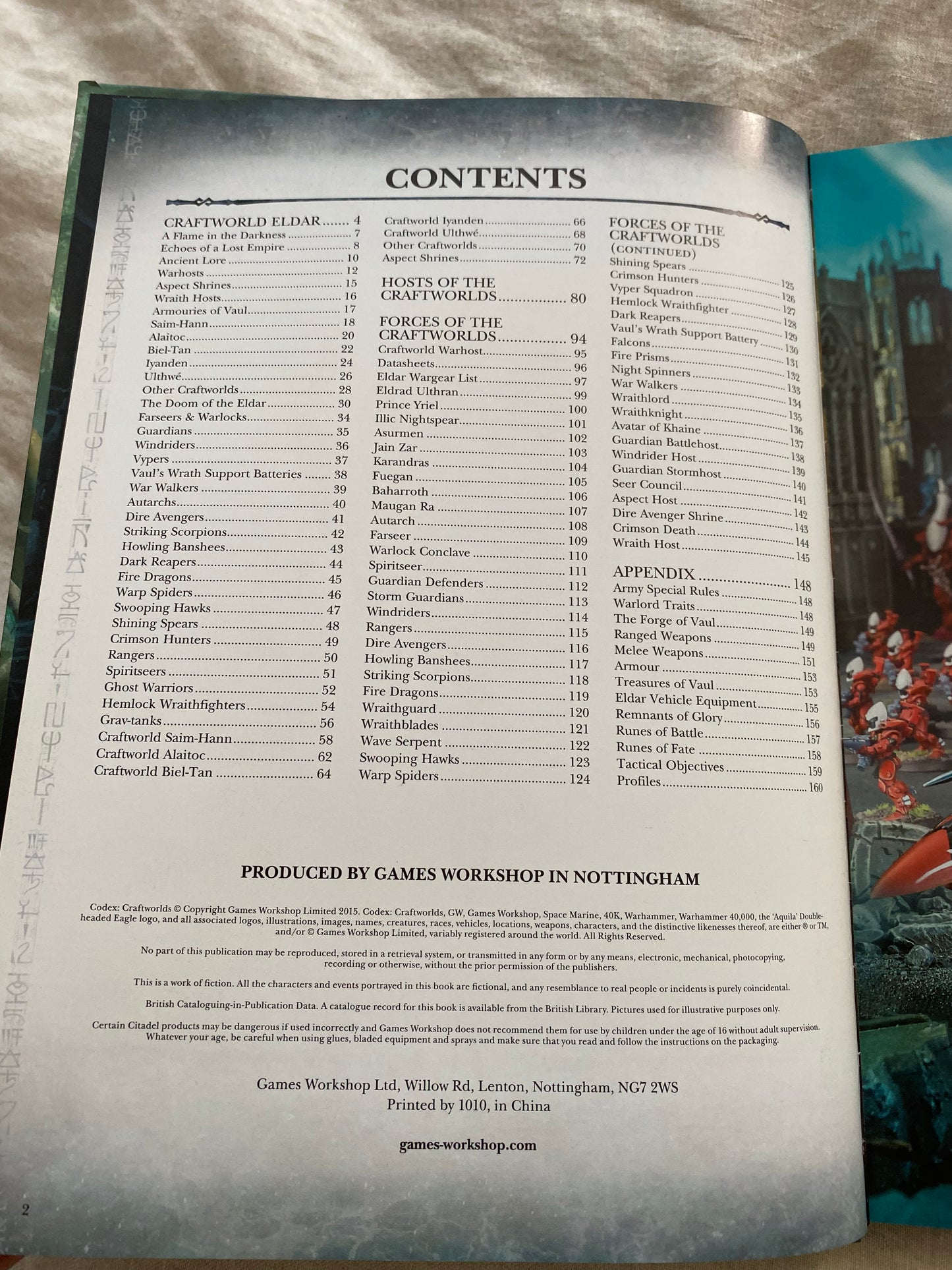Warhammer 40k: Codex Eldar: Craftworlds (7th Edition)