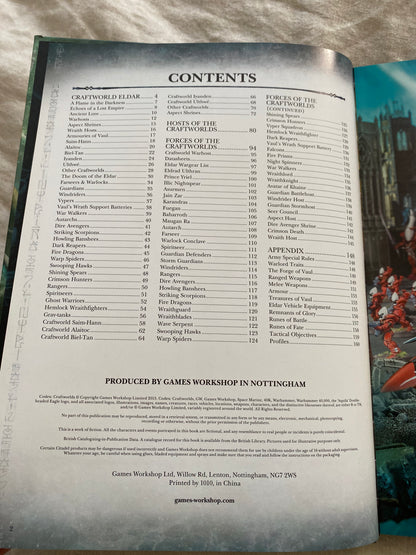 Warhammer 40k: Codex Eldar: Craftworlds (7th Edition)