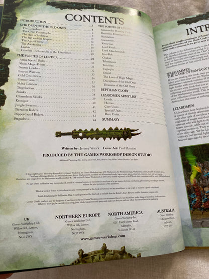 Warhammer Armies: Lizardmen (8th Edition)