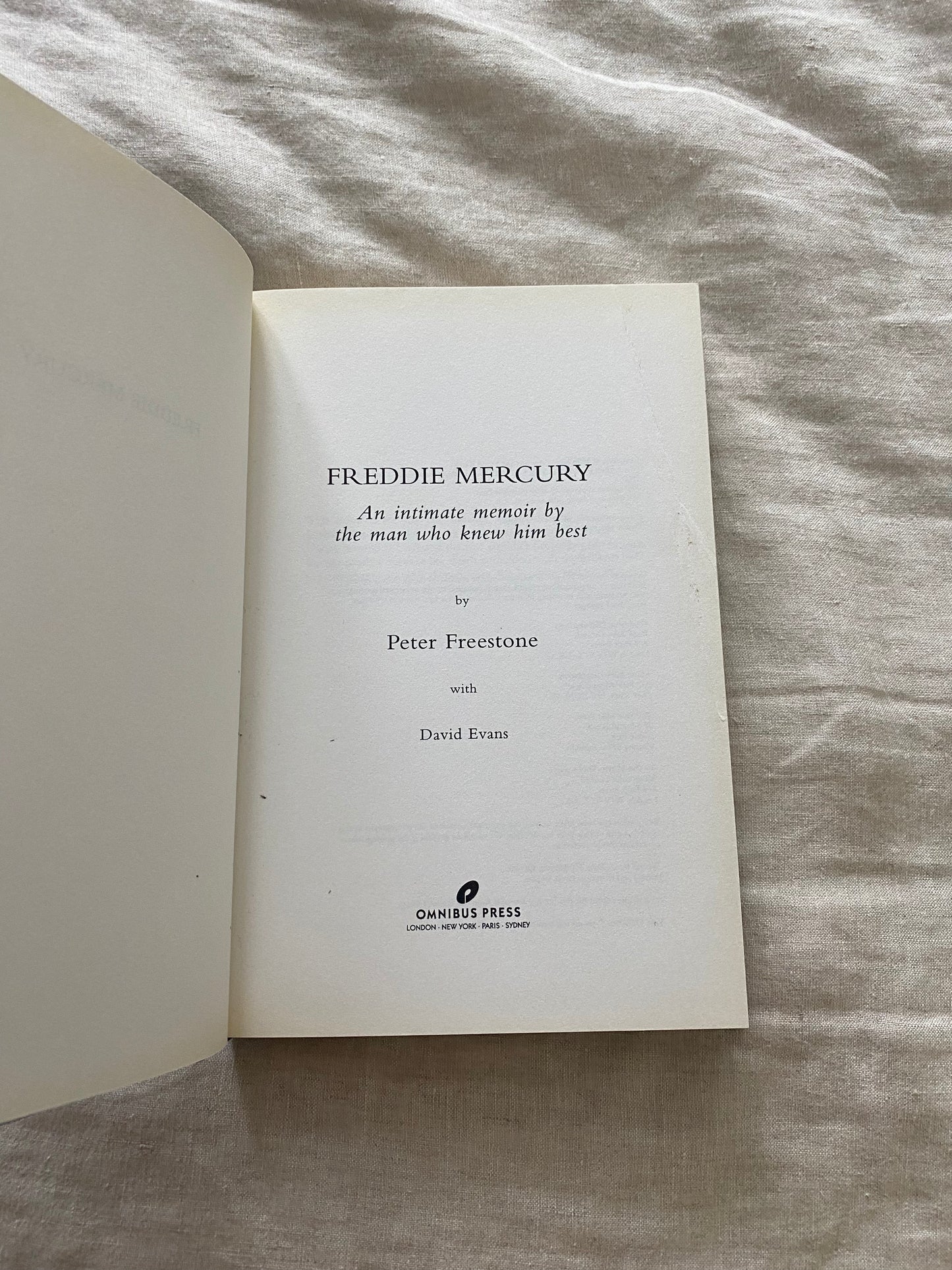 Freddie Mercury: An Intimate Memoir by the Man Who Knew Him Best