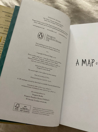 A Map of Days (Miss Peregrine's Peculiar Children Series #4)