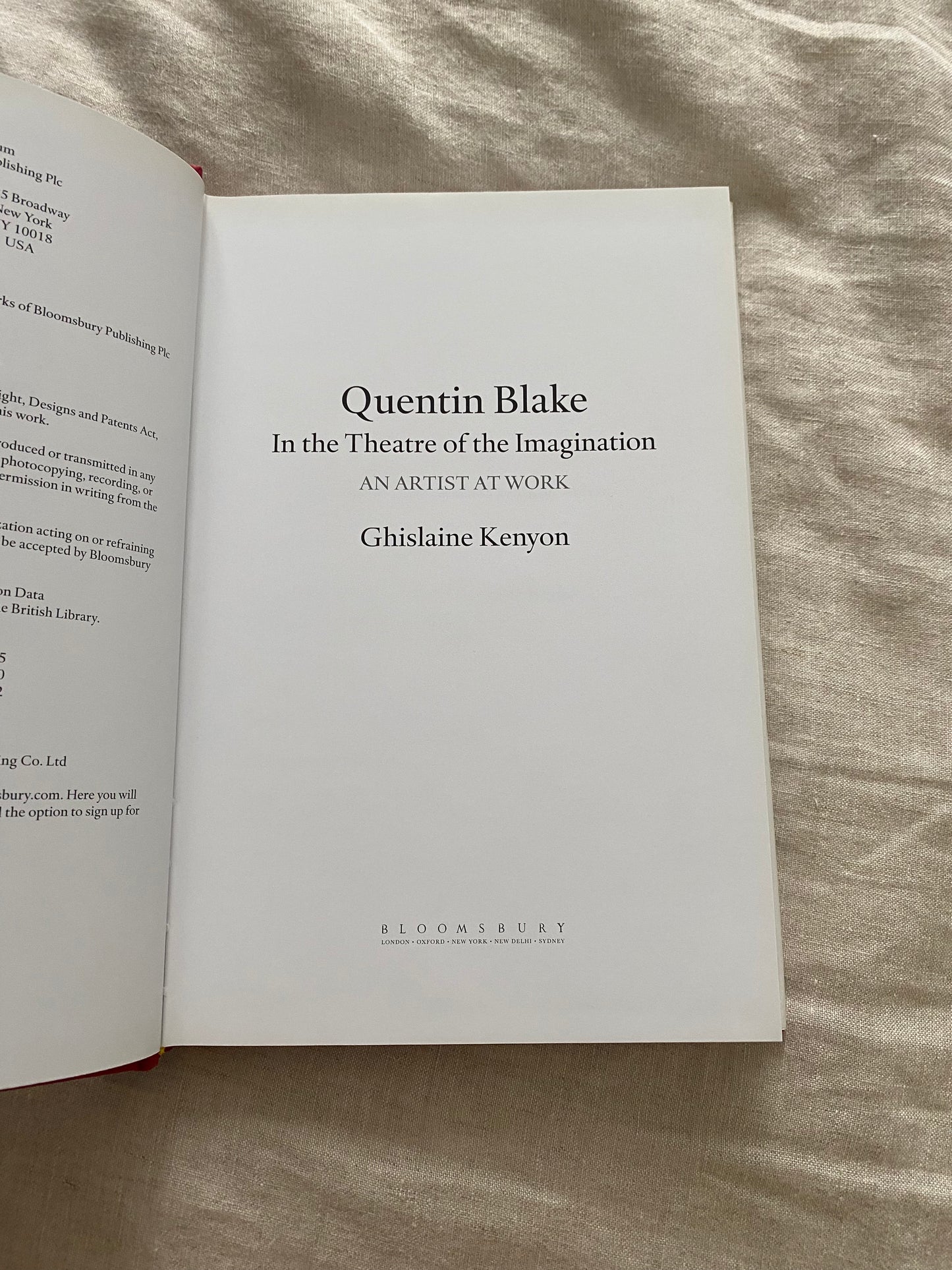 Quentin Blake: In the Theatre of the Imagination: An Artist at Work