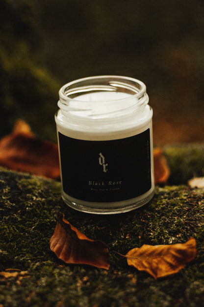 The Black Rose Candle