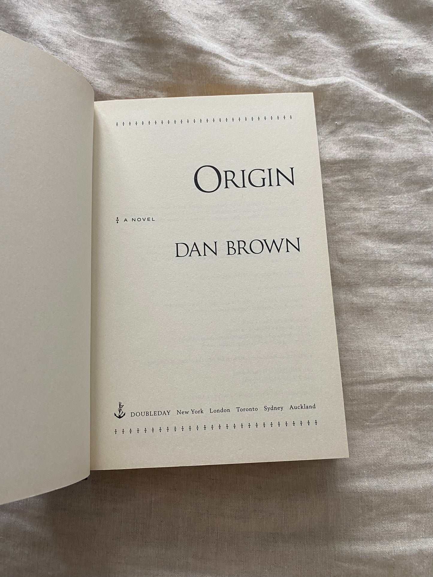 Origin (Robert Langdon Series #5)