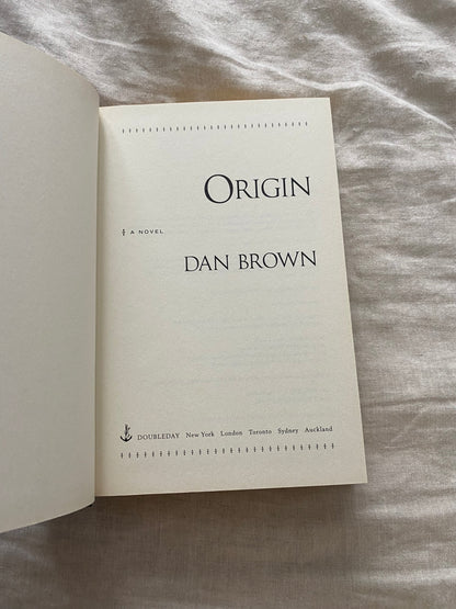 Origin (Robert Langdon Series #5)