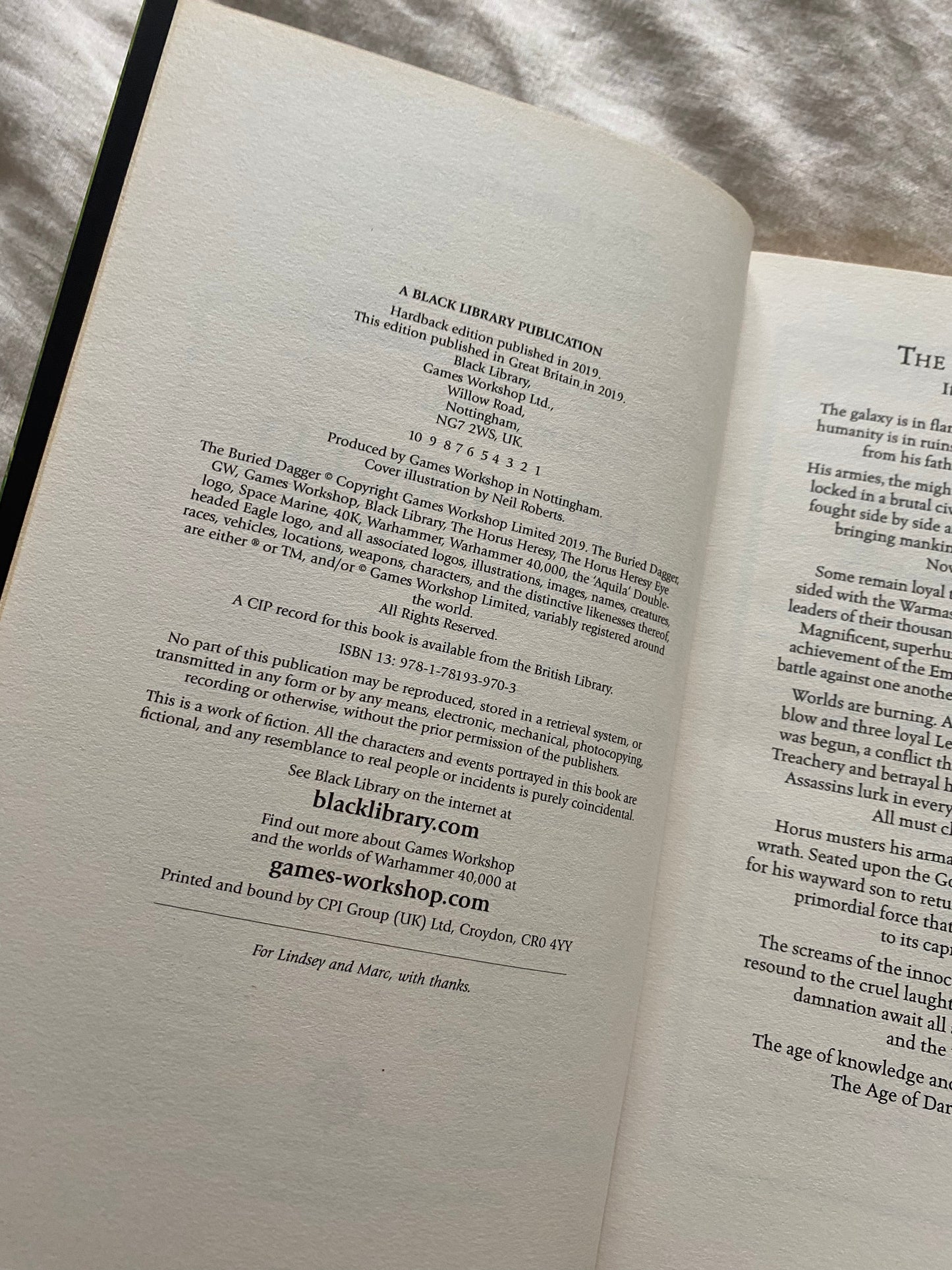 The Buried Dagger (The Horus Heresy Series #54)