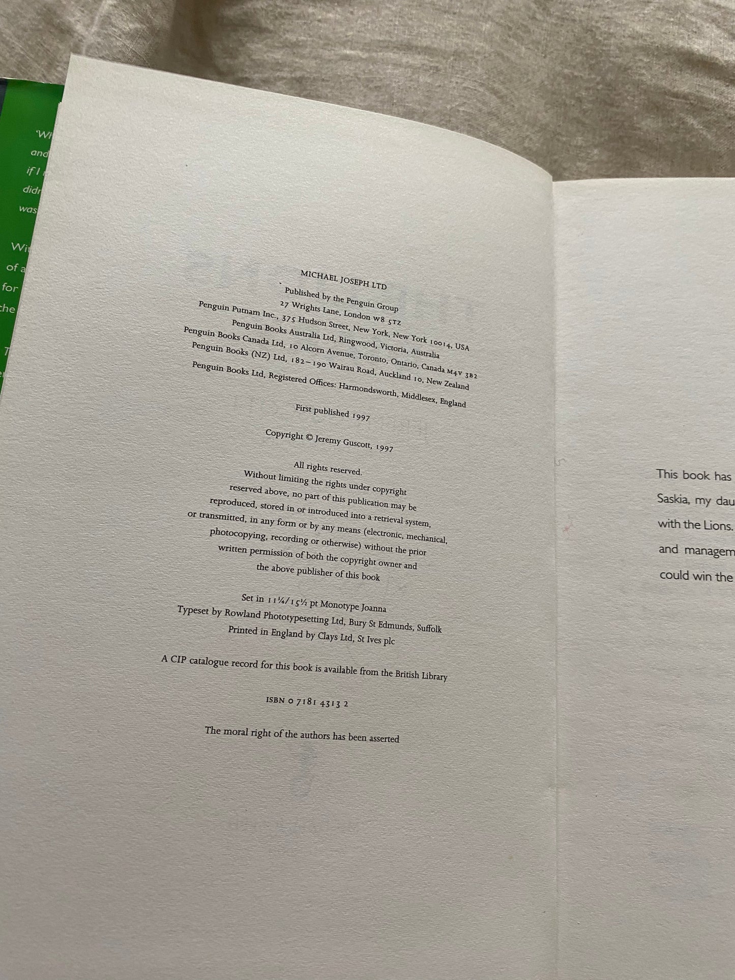 The Lion's Diary