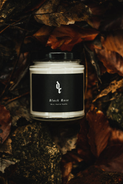 The Black Rose Candle