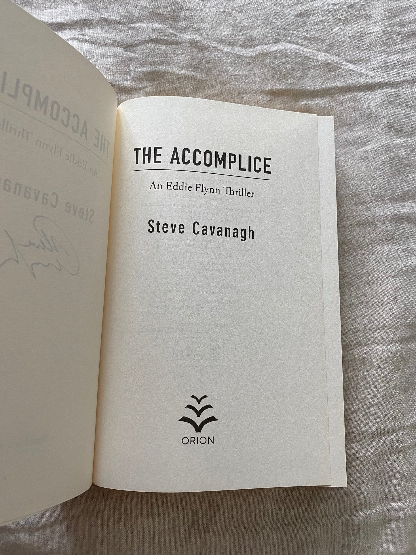 The Accomplice (Eddie Flynn Series #7)