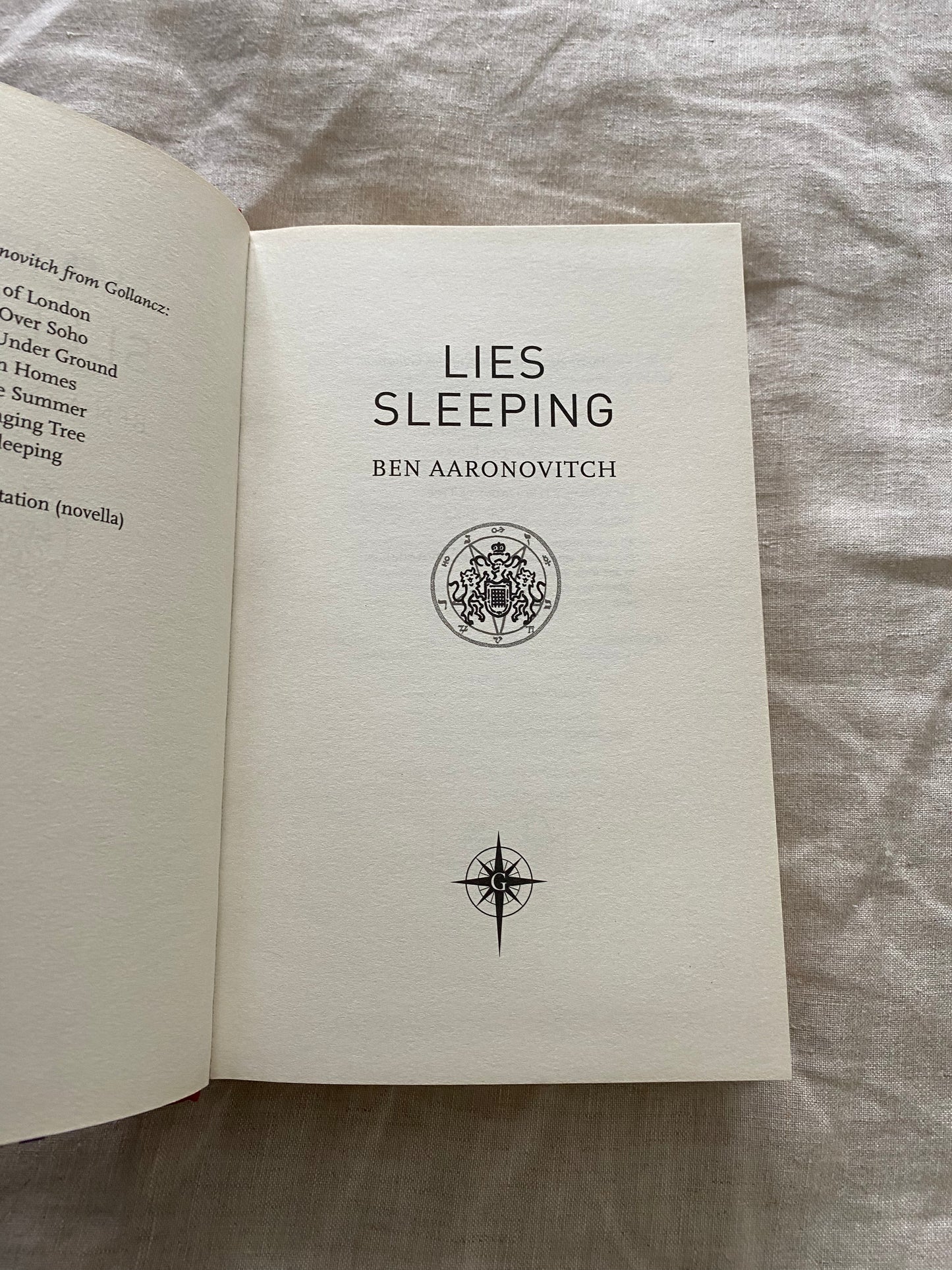 Lies Sleeping (Rivers of London Series #7)