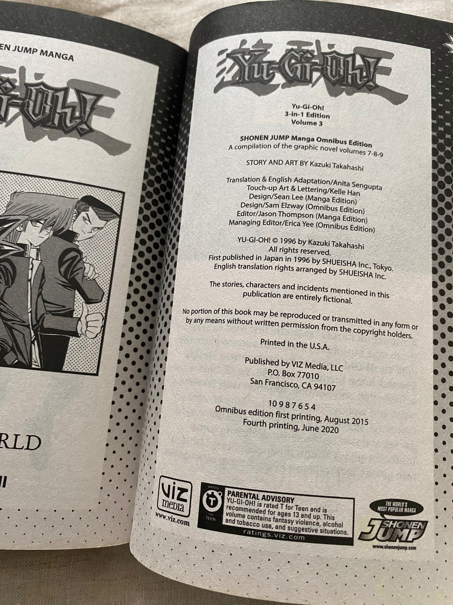 Yu-Gi-Oh! 3-in-1 Edition, Vol. 3, Volumes 7-8-9 (Omnibus)