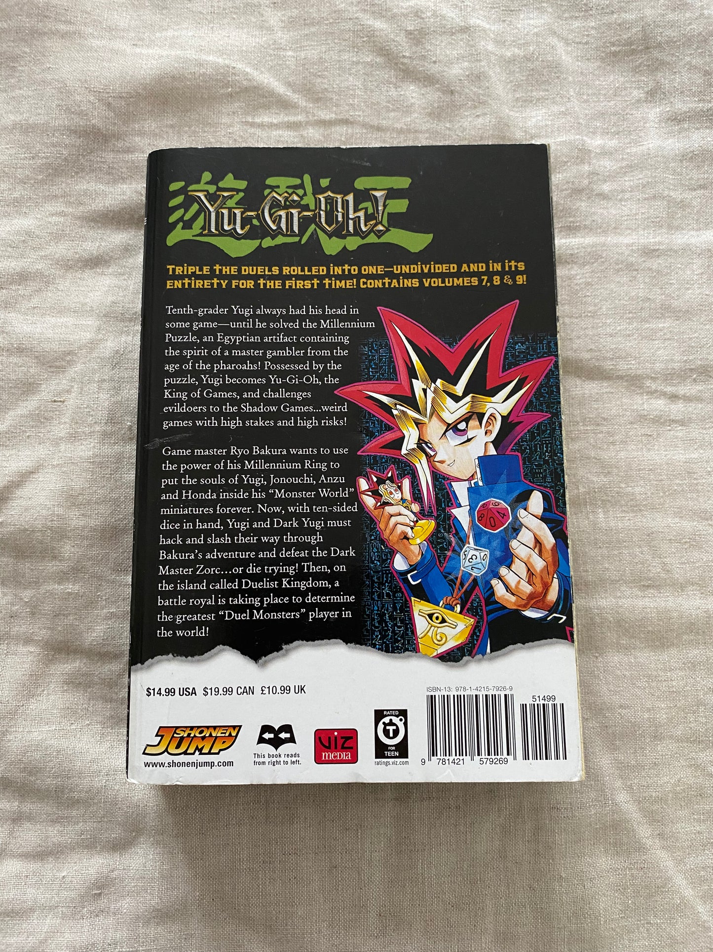 Yu-Gi-Oh! 3-in-1 Edition, Vol. 3, Volumes 7-8-9 (Omnibus)