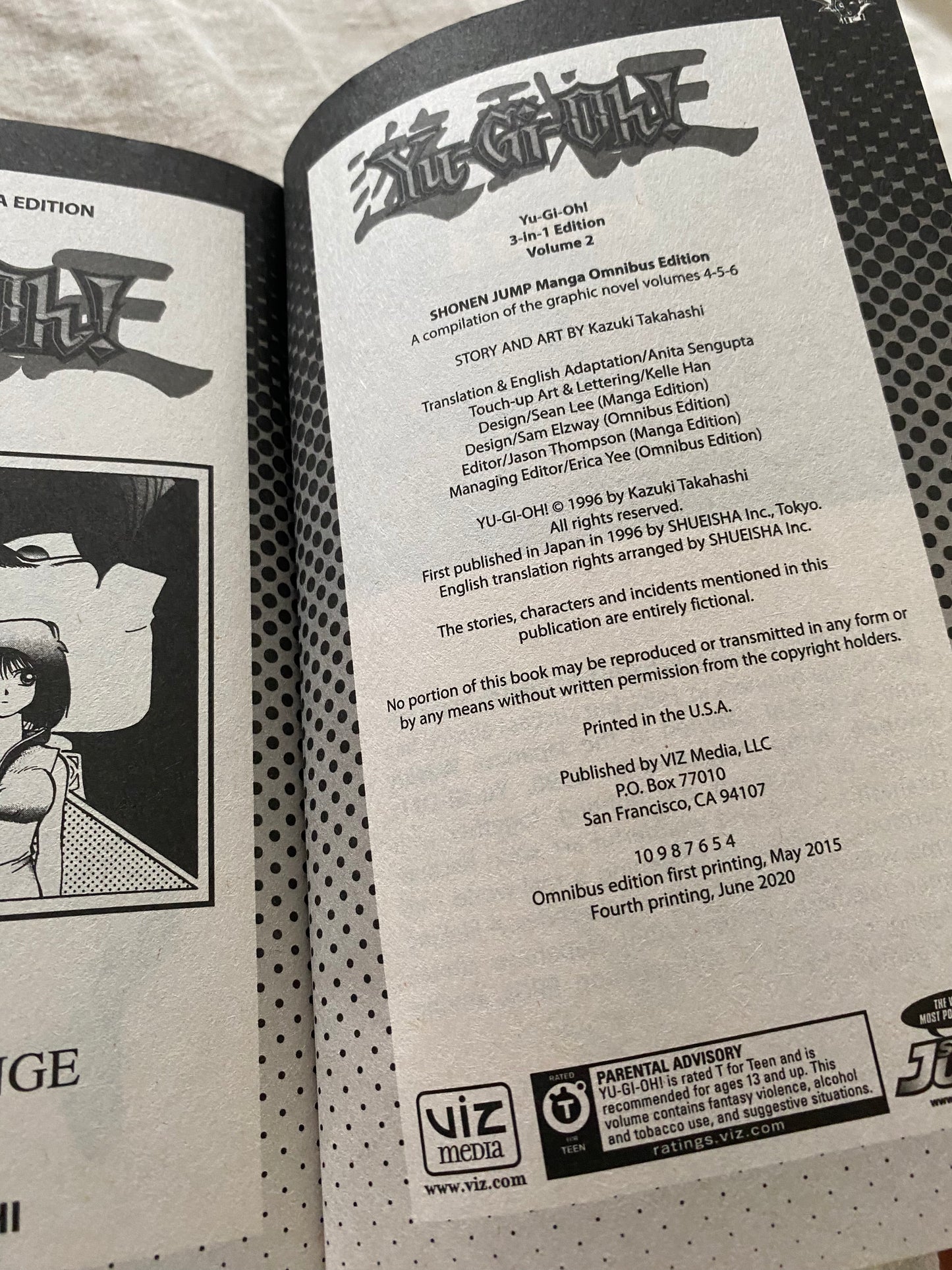 Yu-Gi-Oh! 3-in-1 Edition, Vol. 2, Volumes 4-5-6 (Omnibus)