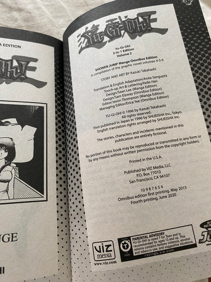 Yu-Gi-Oh! 3-in-1 Edition, Vol. 2, Volumes 4-5-6 (Omnibus)
