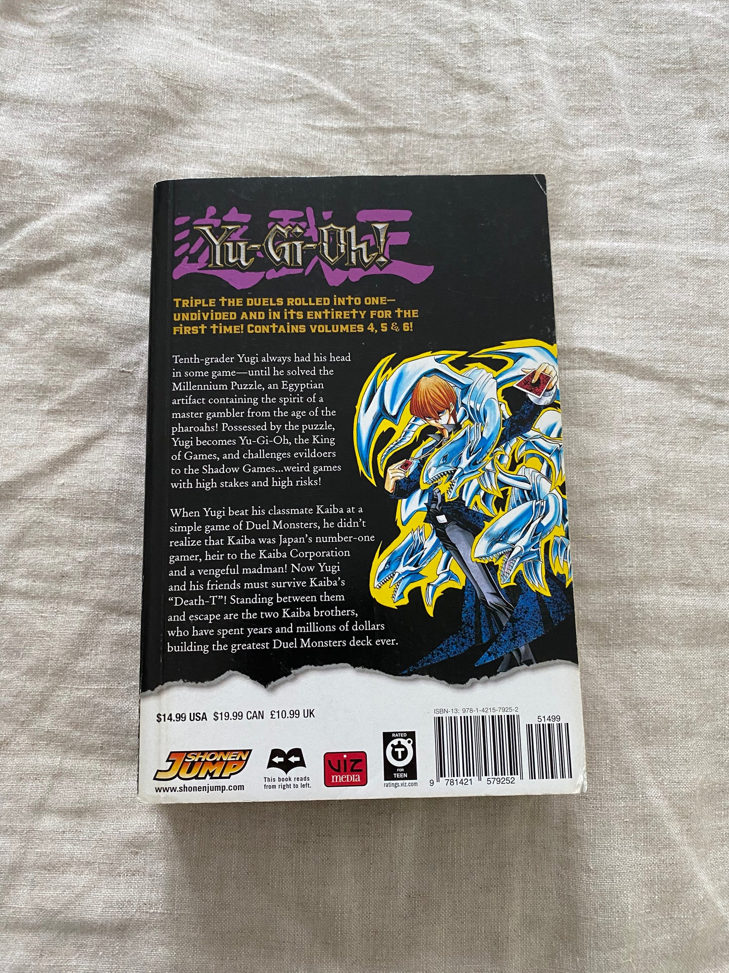 Yu-Gi-Oh! 3-in-1 Edition, Vol. 2, Volumes 4-5-6 (Omnibus)