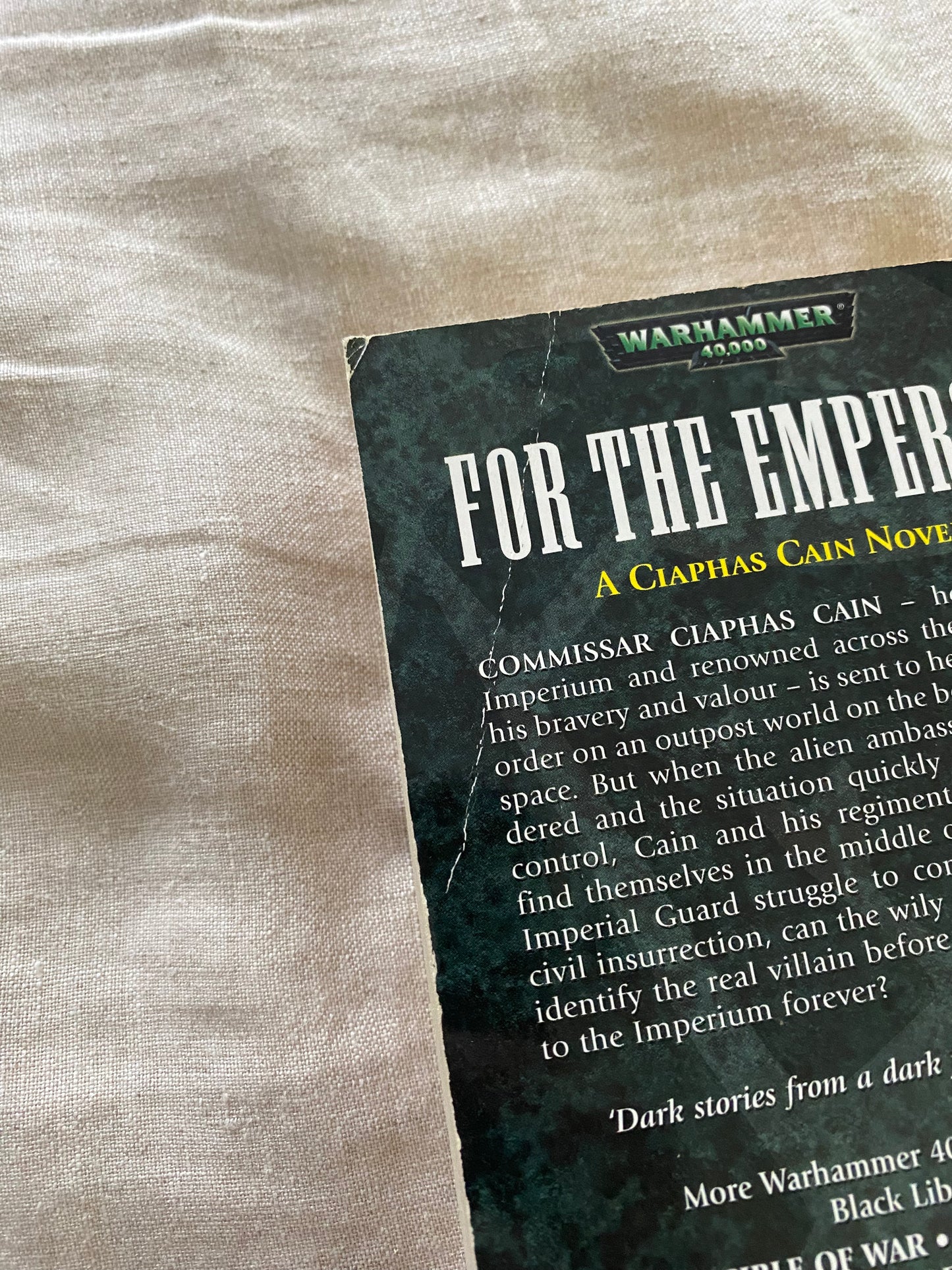Warhammer 40K: For the Emperor (Ciaphas Cain Series #1)
