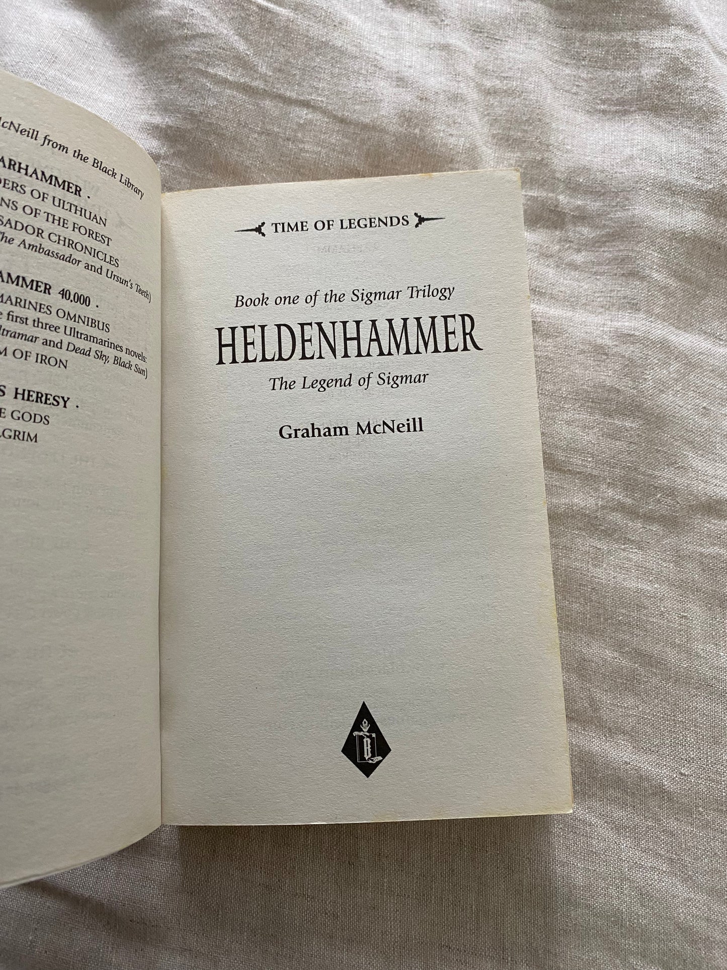 Warhammer: Heldenhammer (The Legend of Sigmar Series #1)