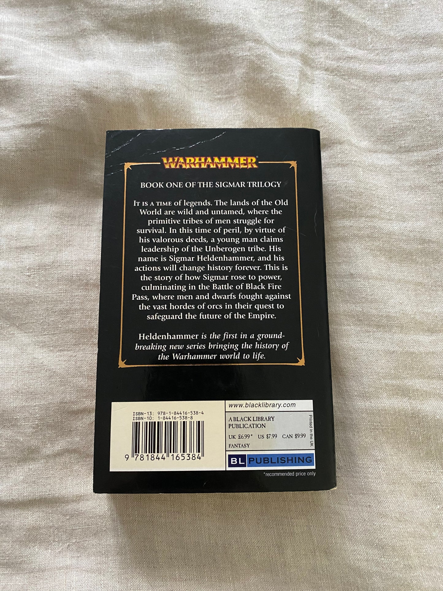 Warhammer: Heldenhammer (The Legend of Sigmar Series #1)