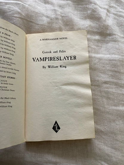 Warhammer: Vampireslayer (Gotrek & Felix Series #6)
