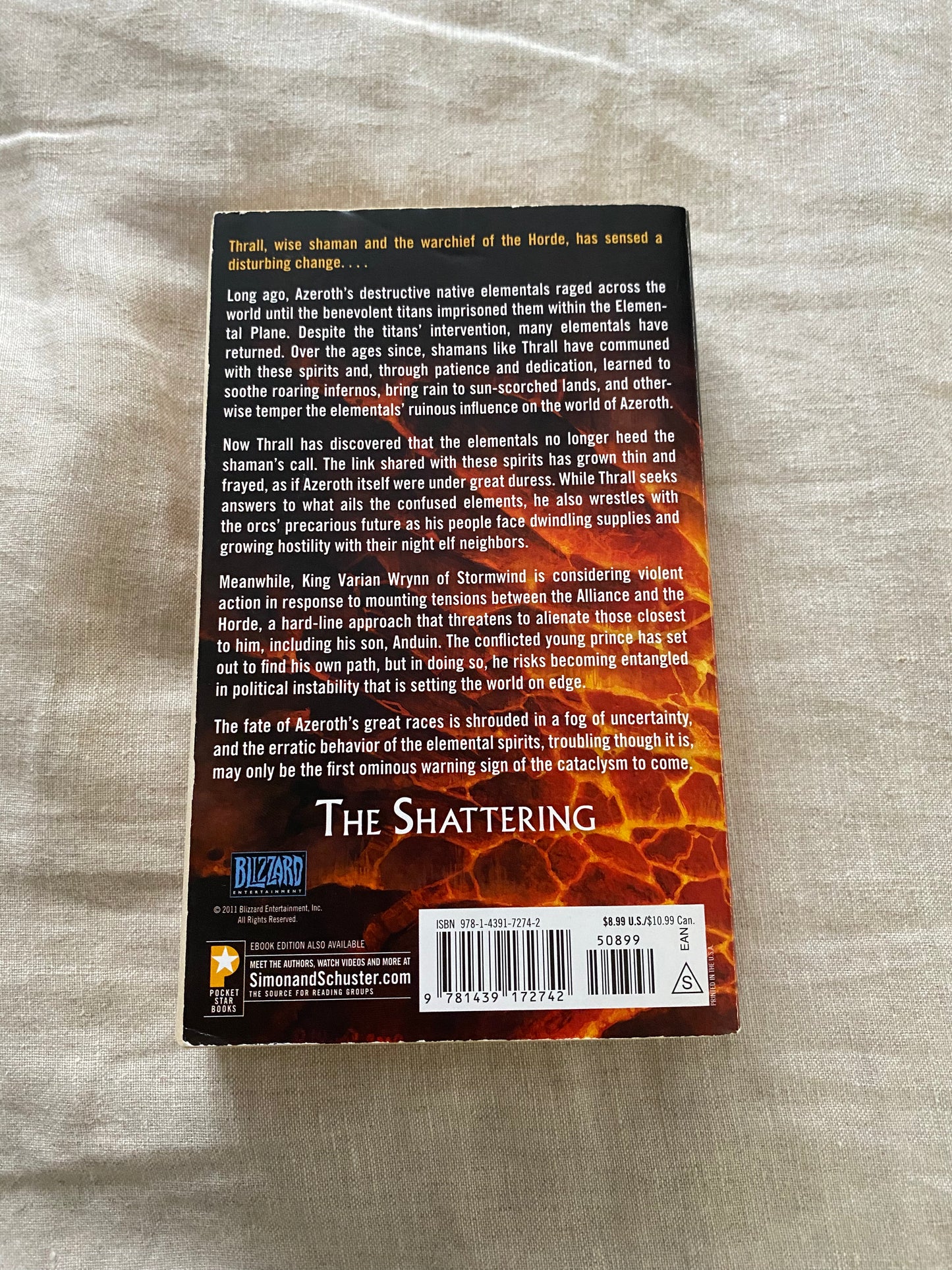 World of Warcraft: The Shattering: Prelude to Cataclysm (Book #1 in the Cataclysm series)