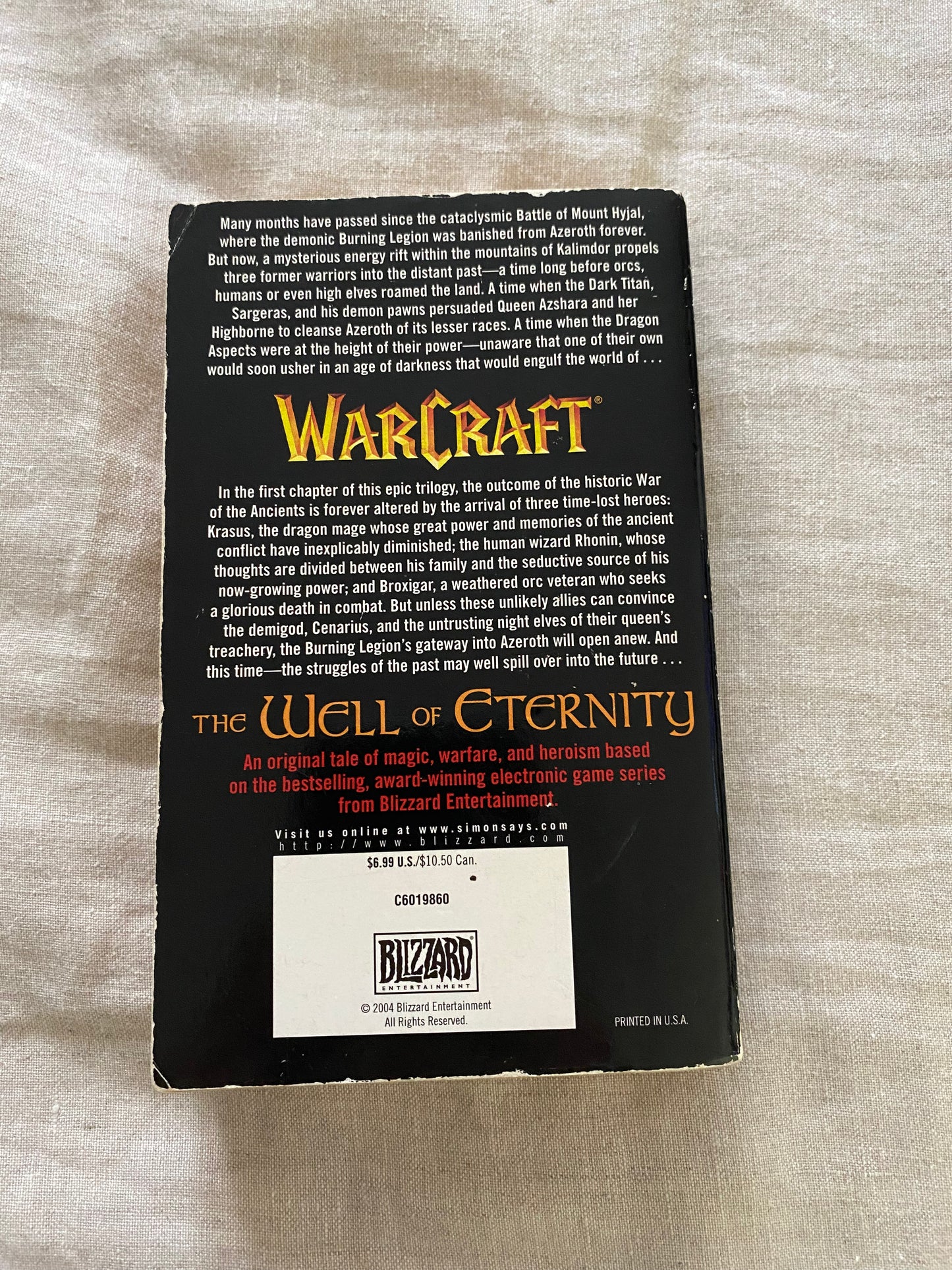 Warcraft: War of the Ancients Book 1: The Well of Eternity