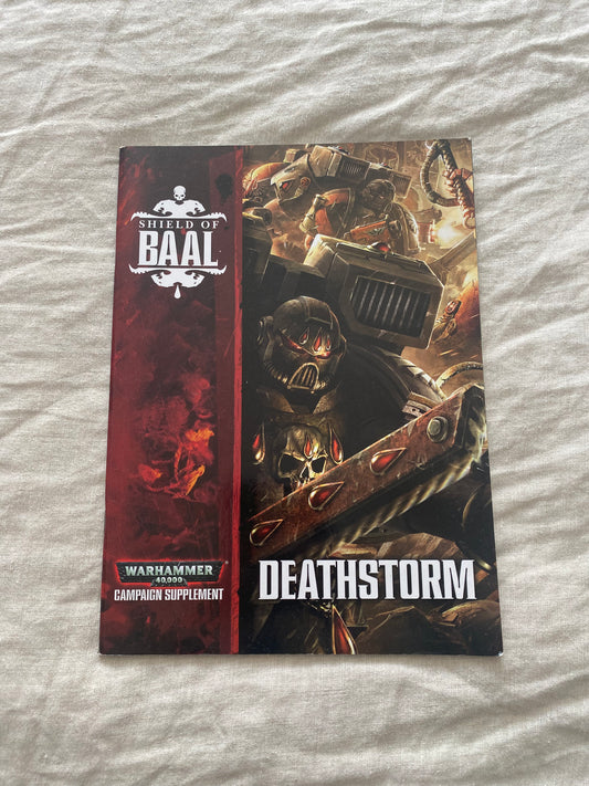 Warhammer 40K: Shield of Baal: Deathstorm Supplement (7th Edition)