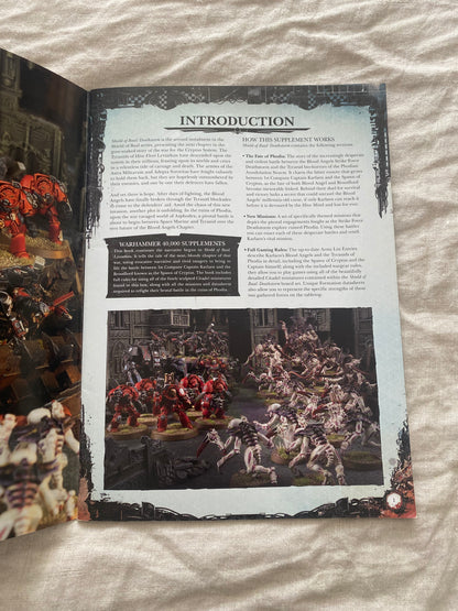 Warhammer 40K: Shield of Baal: Deathstorm Supplement (7th Edition)