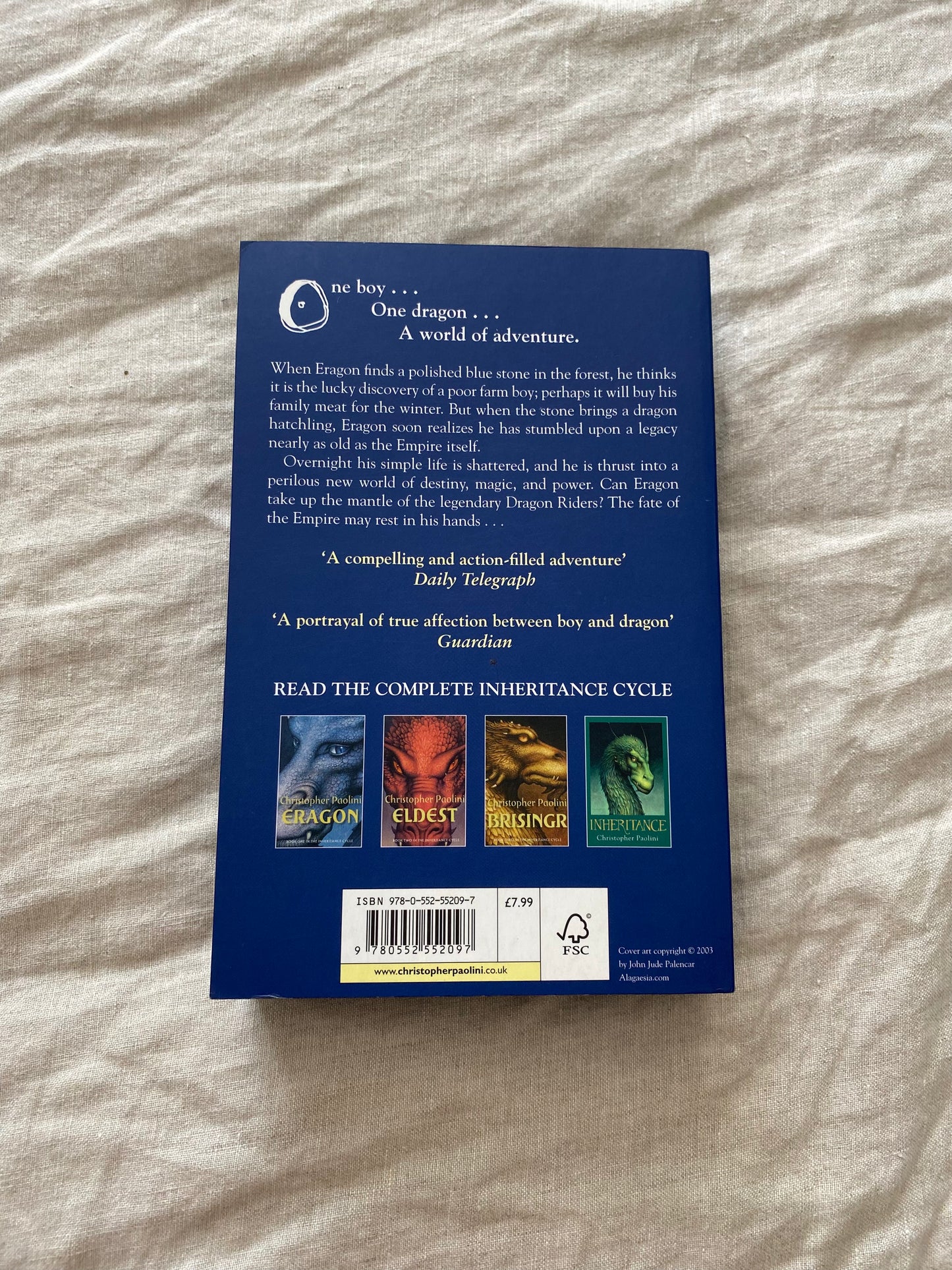 Eragon (The Inheritance Cycle Series #1)