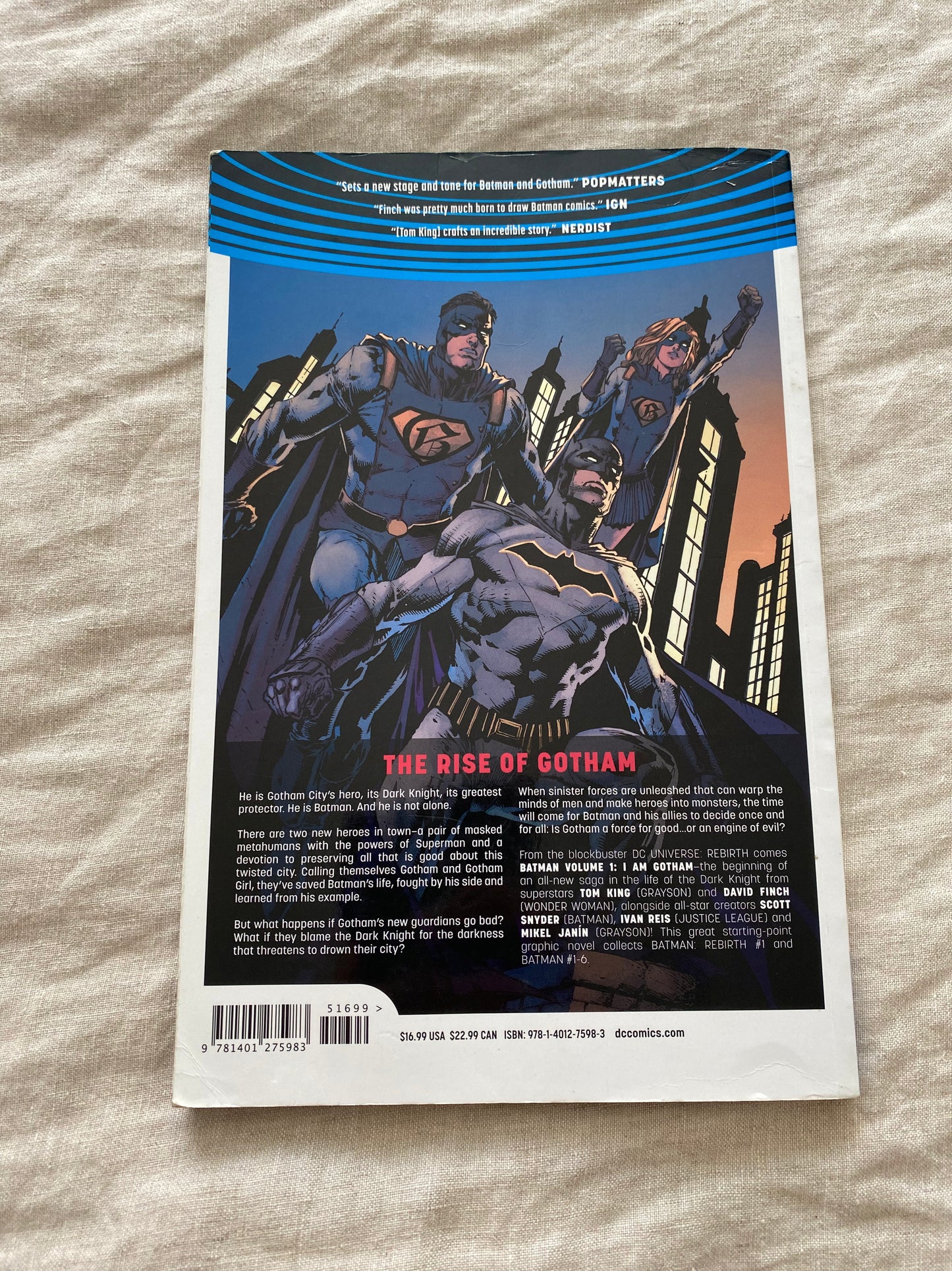 DC Universe: Rebirth - Batman Vol. 1: I Am Gotham (Jim Lee Variant Cover)
