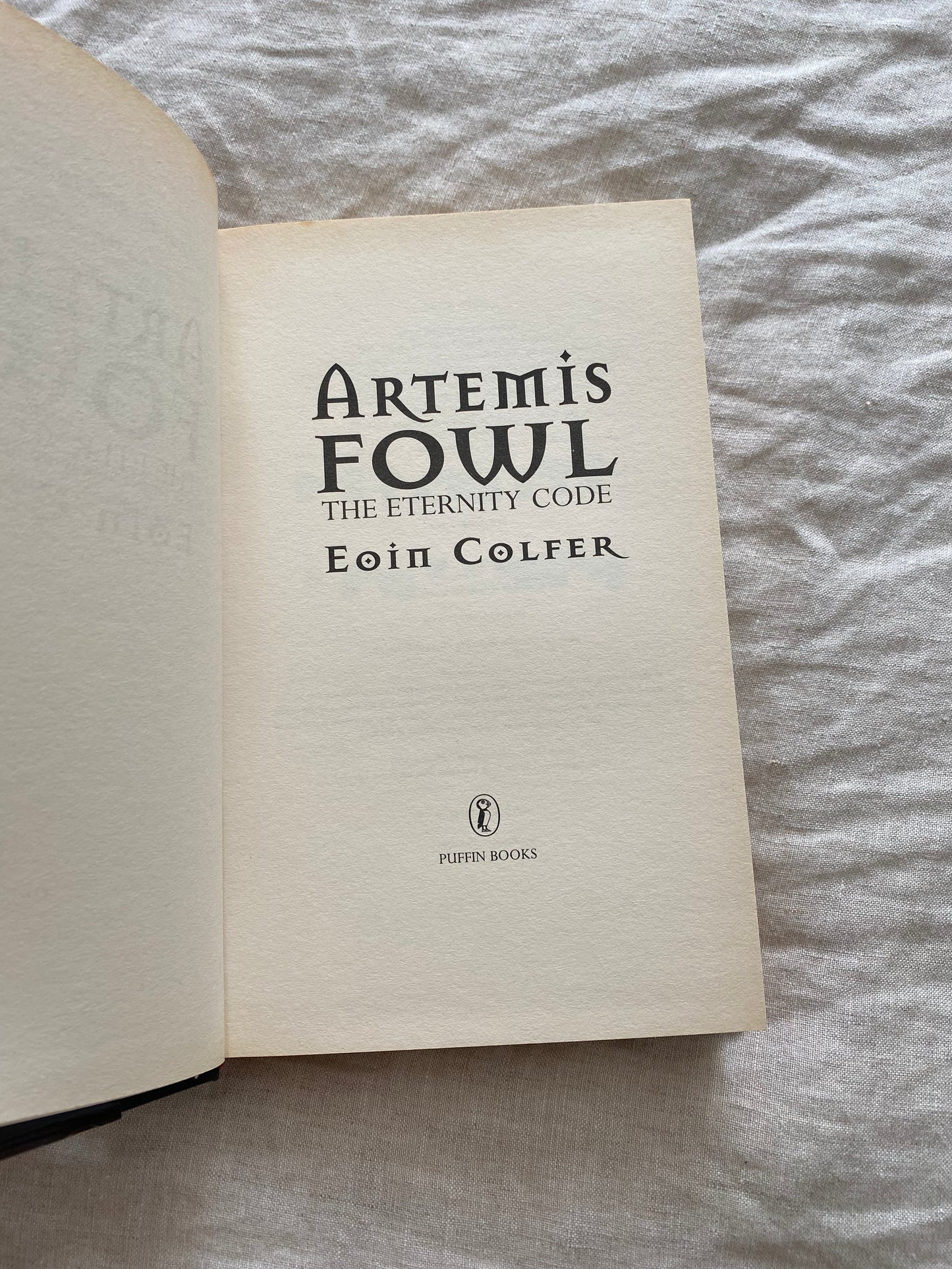 Artemis Fowl and the Eternity Code (Artemis Fowl Series #3)