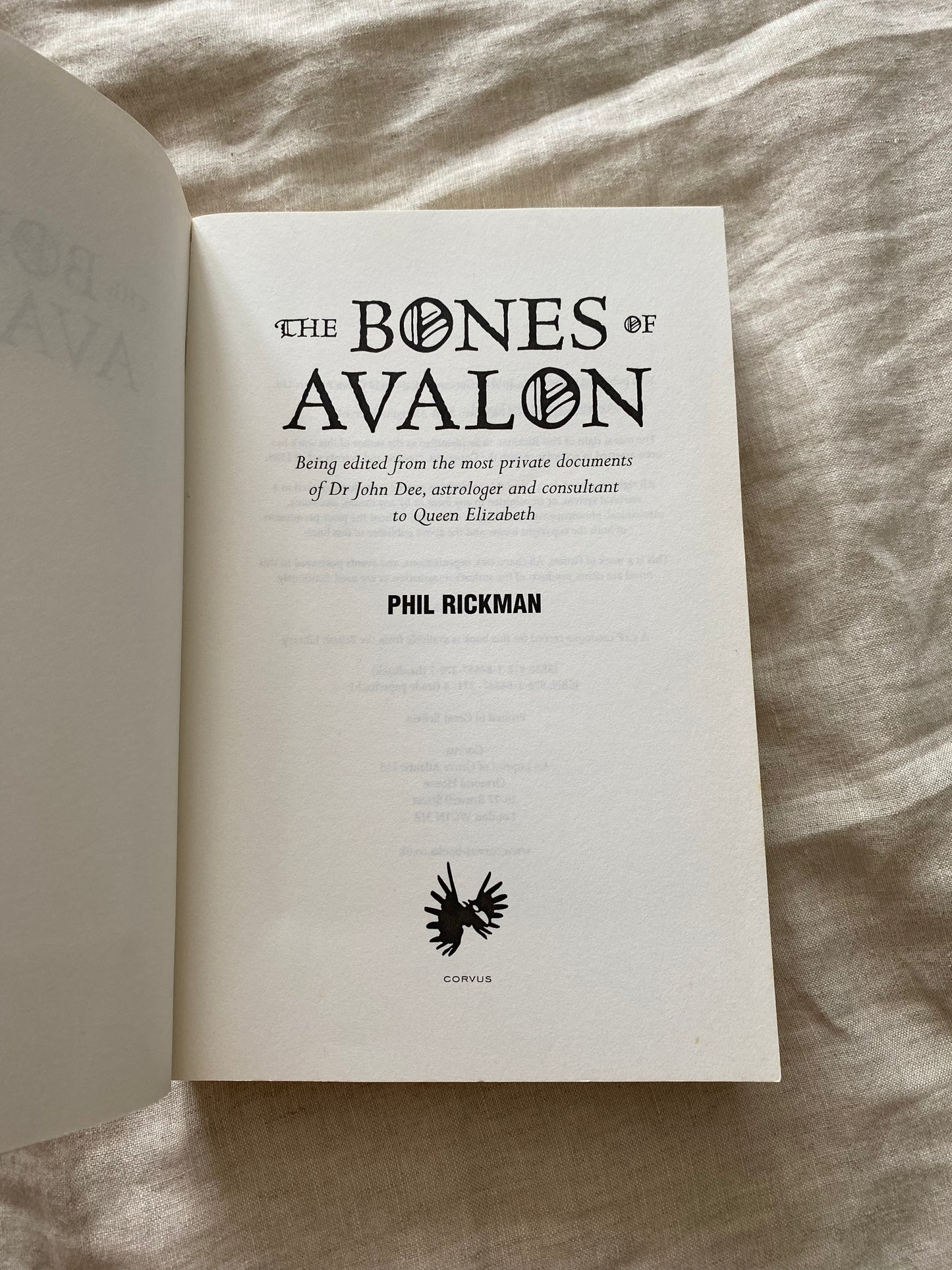 The Bones of Avalon (The John Dee Papers Series #1)