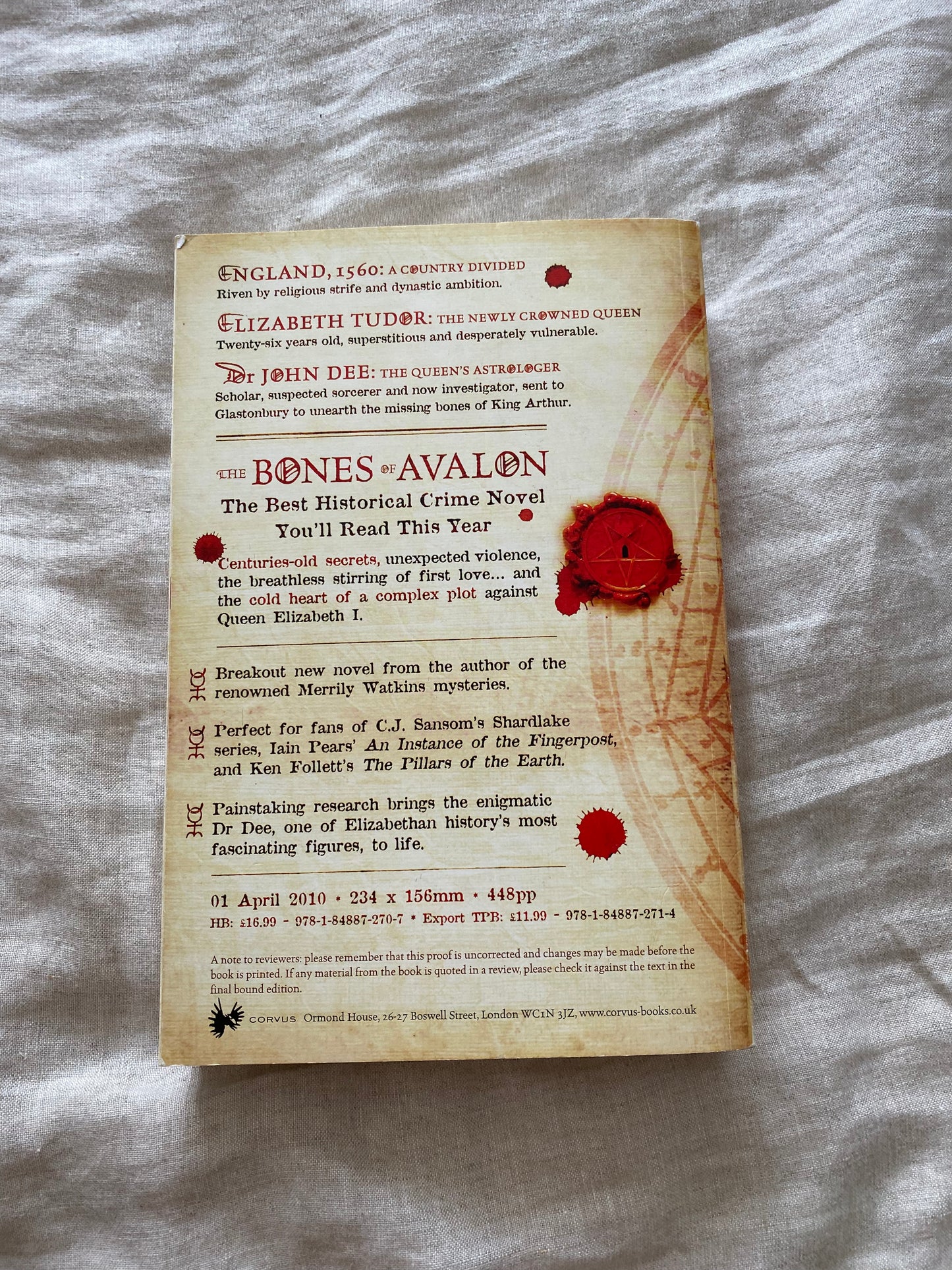 The Bones of Avalon (The John Dee Papers Series #1)