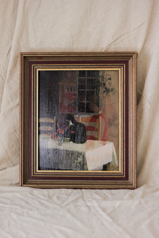 'Dusk', Oil on Board