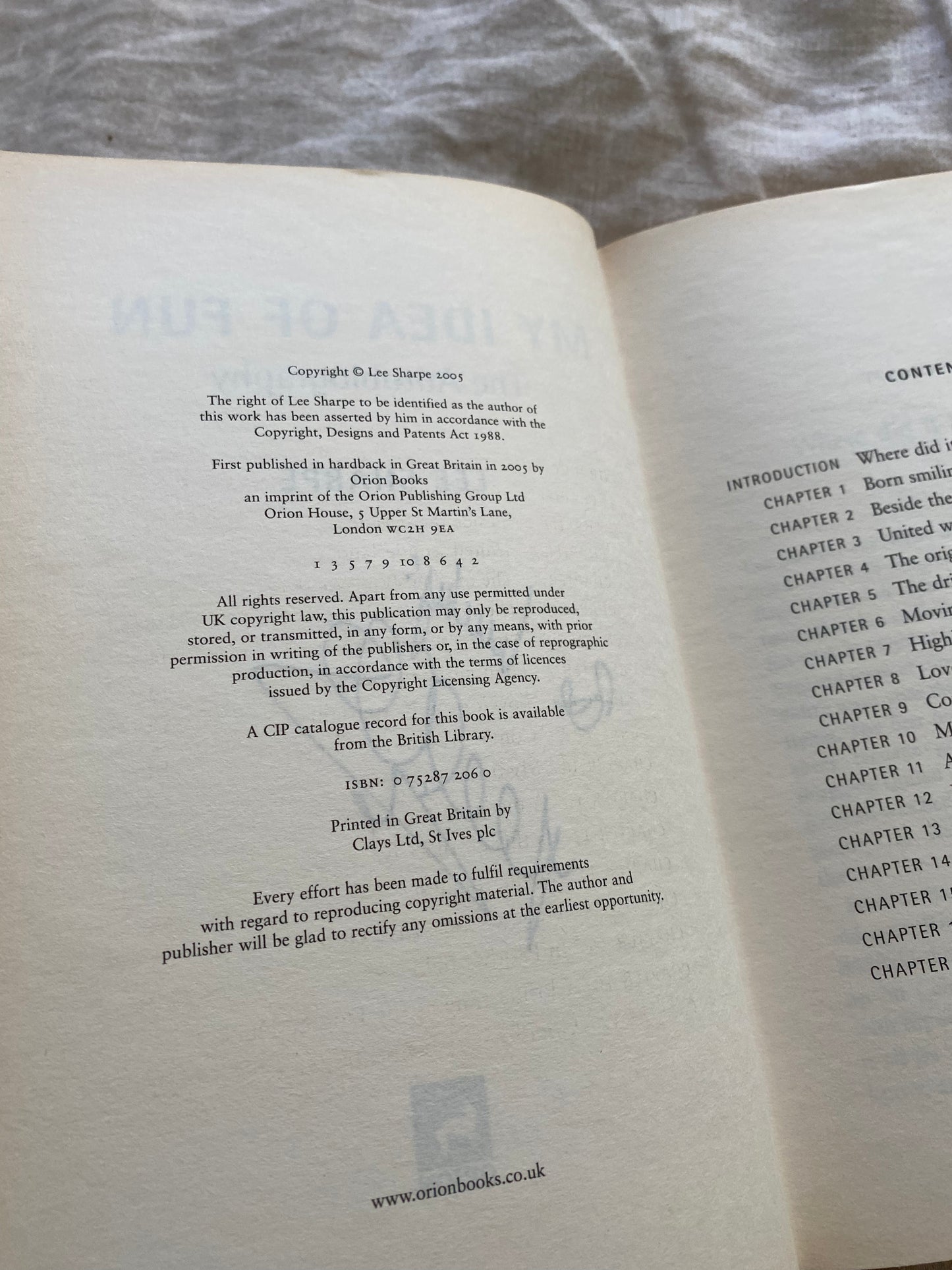 My Idea of Fun: The Autobiography