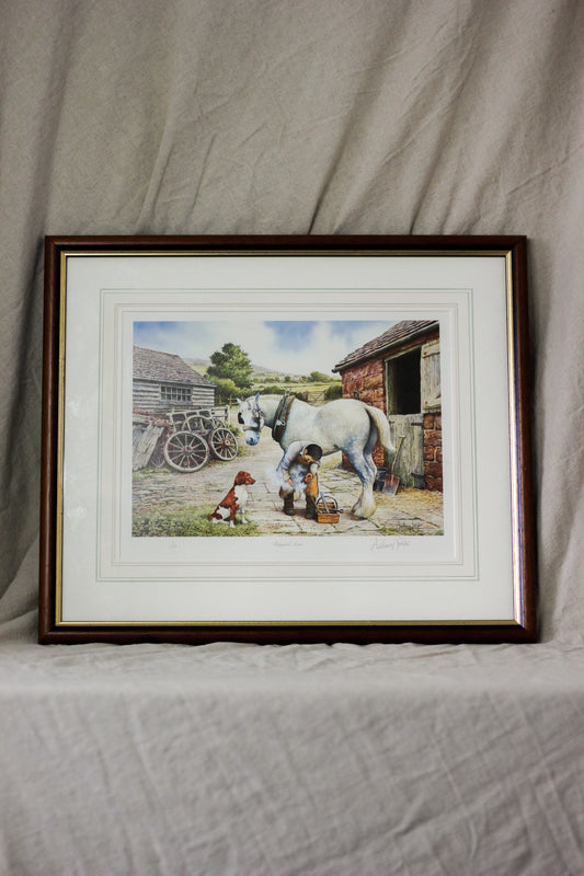 'Ringside Seat' (No. 7 of 350), Fine Print