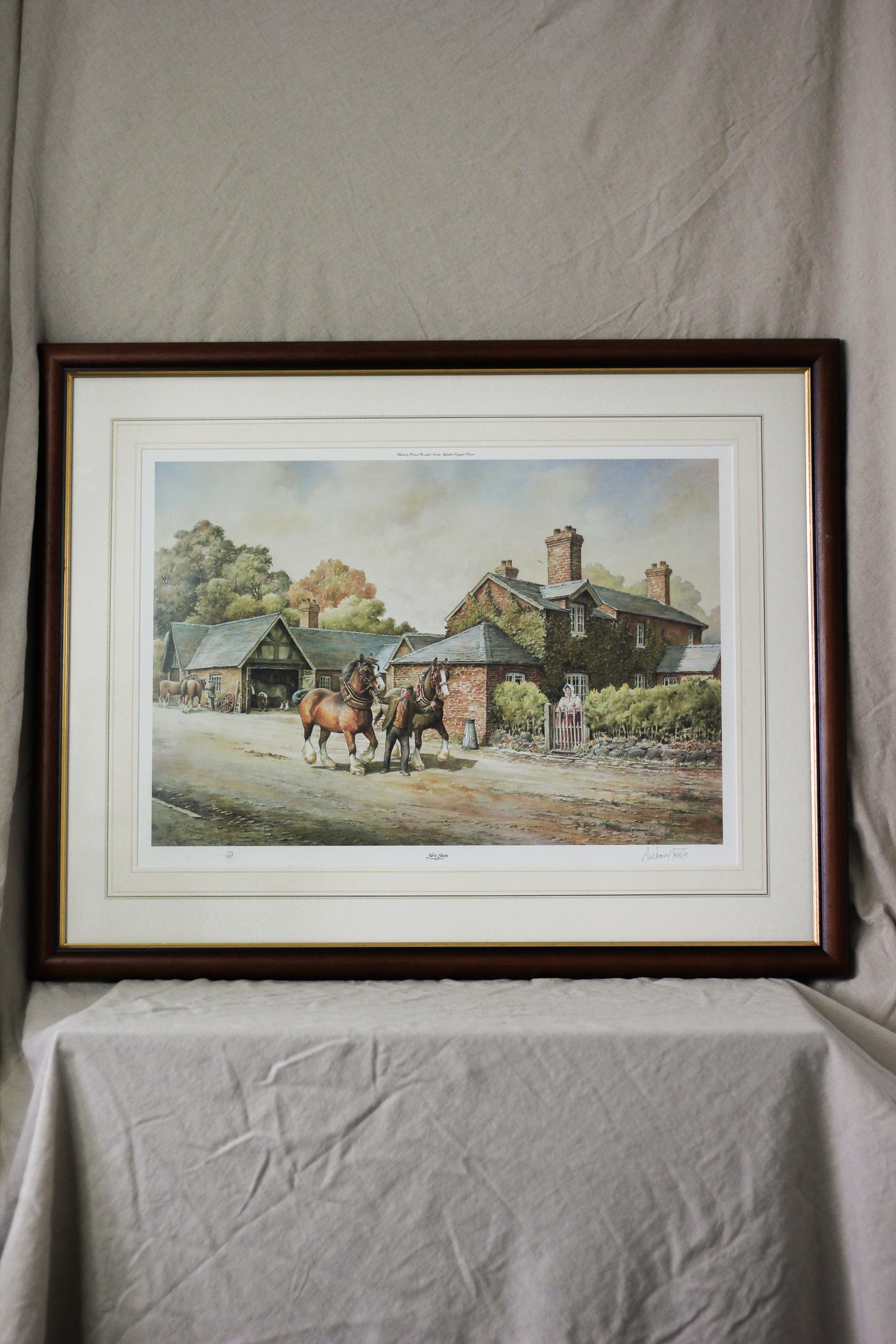 'The Smithy' (No. 772 of 850), Fine Print