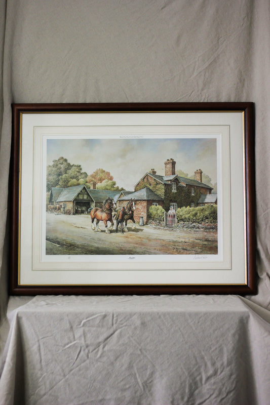 'The Smithy' (No. 772 of 850), Fine Print