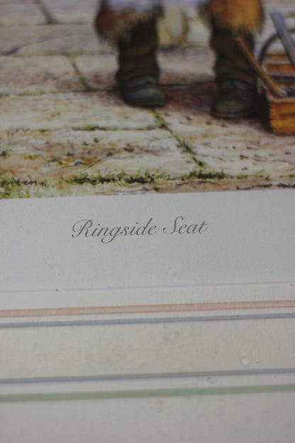 'Ringside Seat' (No. 7 of 350), Fine Print