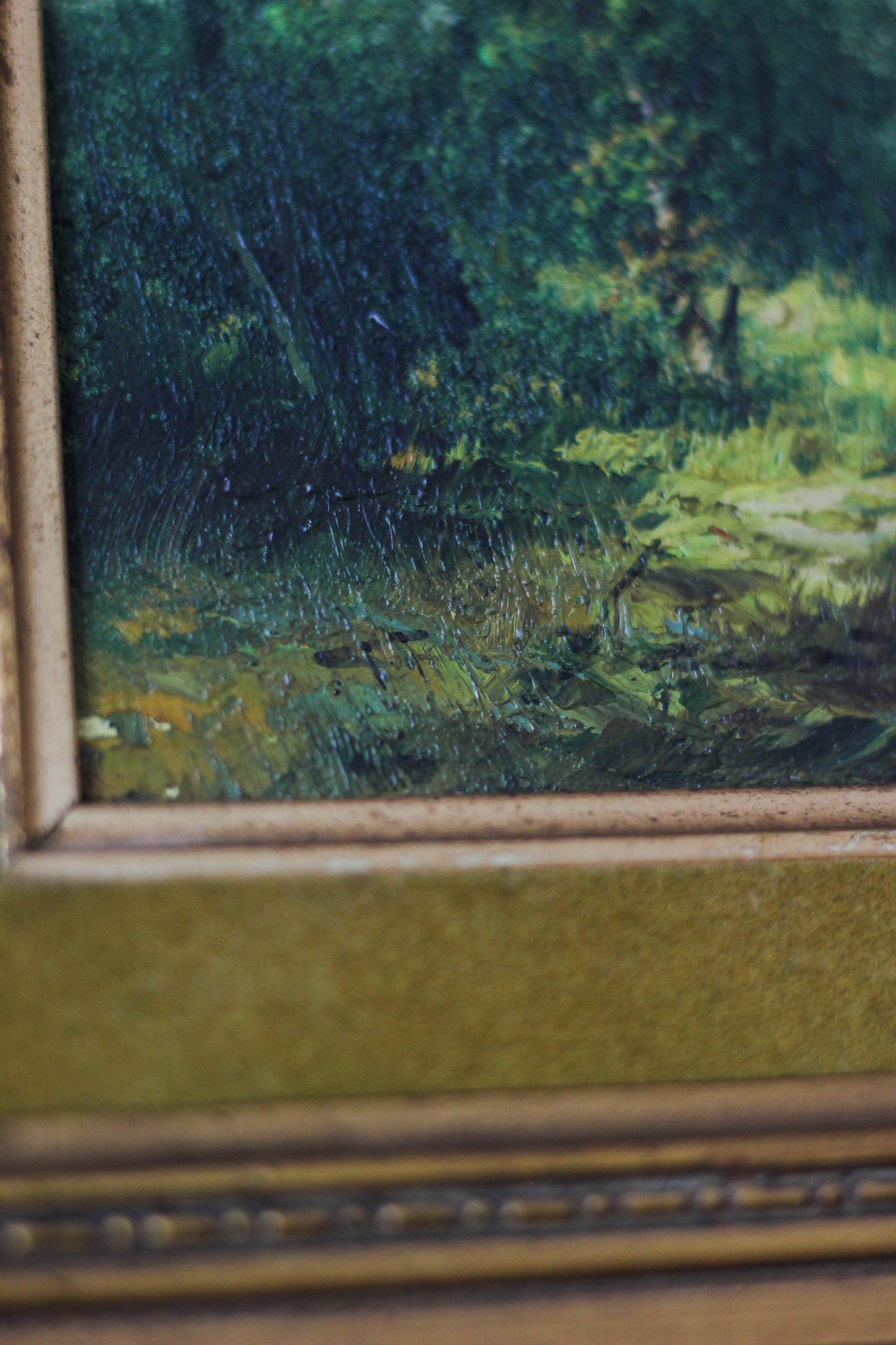 Scenic Country Landscape, Oil on Canvas