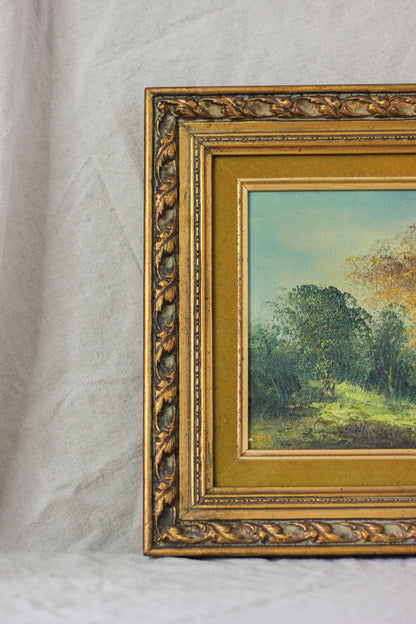 Scenic Country Landscape, Oil on Canvas