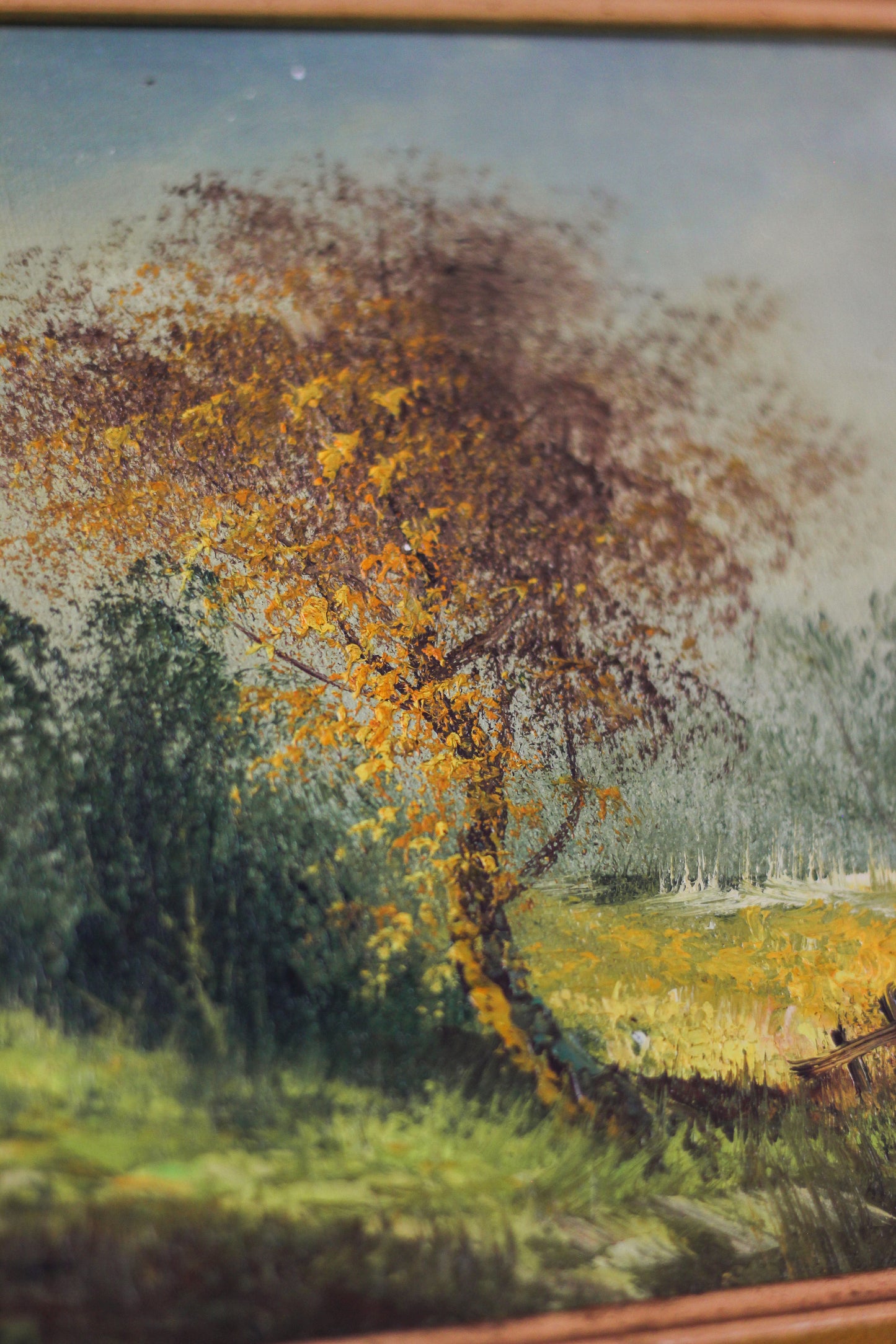 Scenic Country Landscape, Oil on Canvas