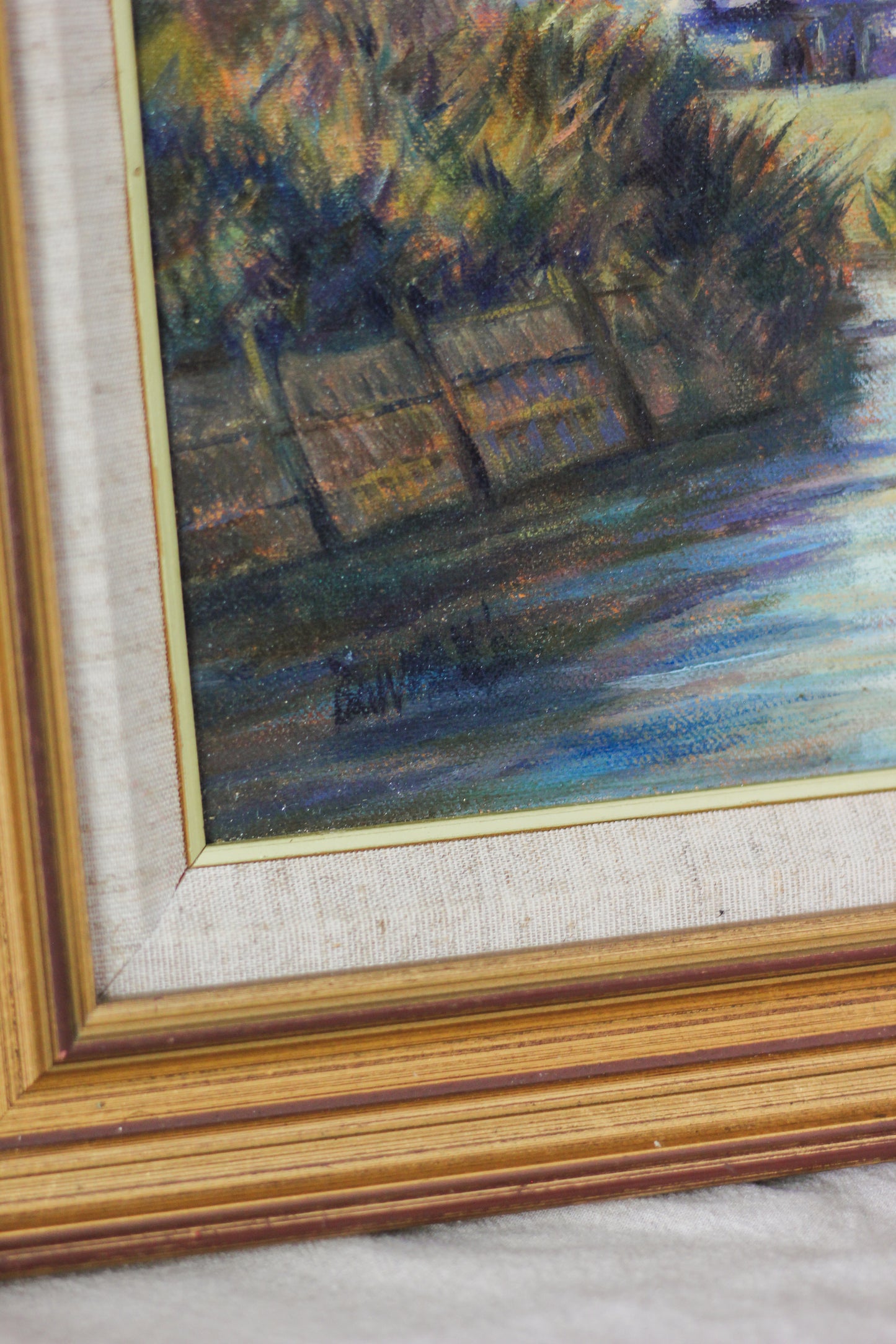 'Dorchester from Coker’s Frome', Oil on Canvas