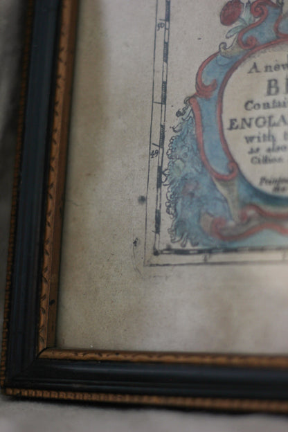 Map of Great Britain and Ireland, Antique Map
