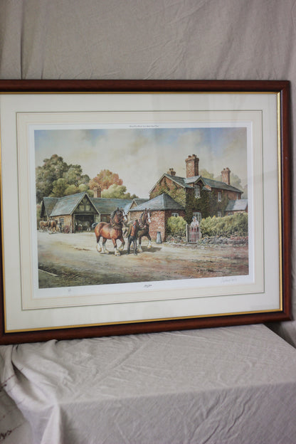 'The Smithy' (No. 772 of 850), Fine Print