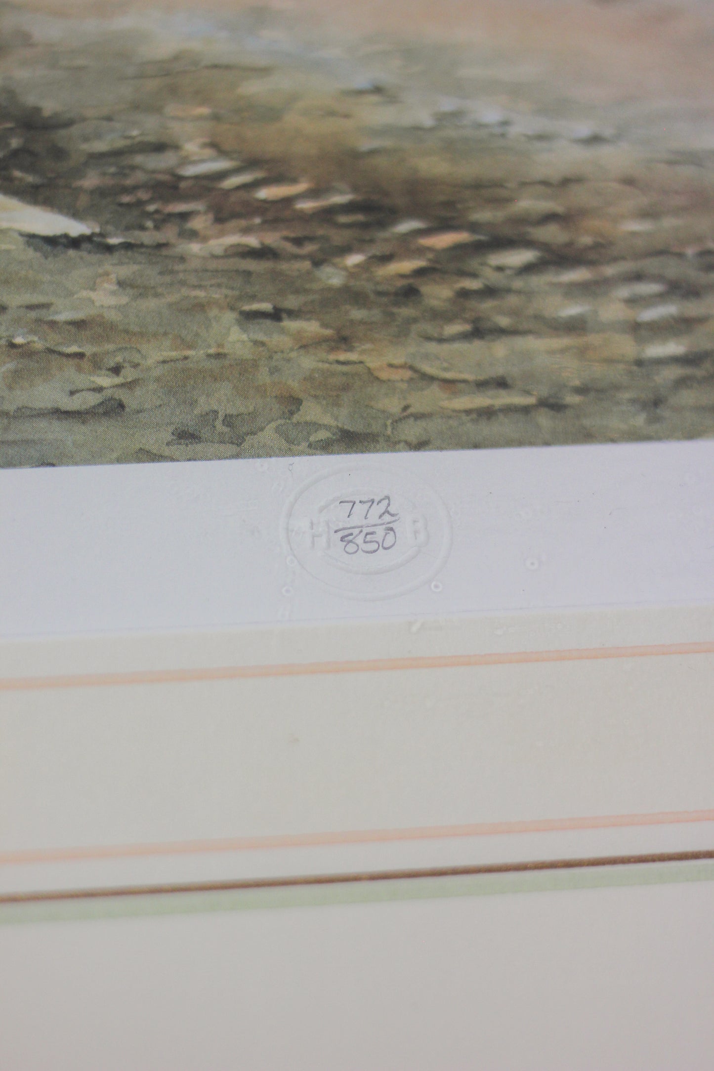 'The Smithy' (No. 772 of 850), Fine Print