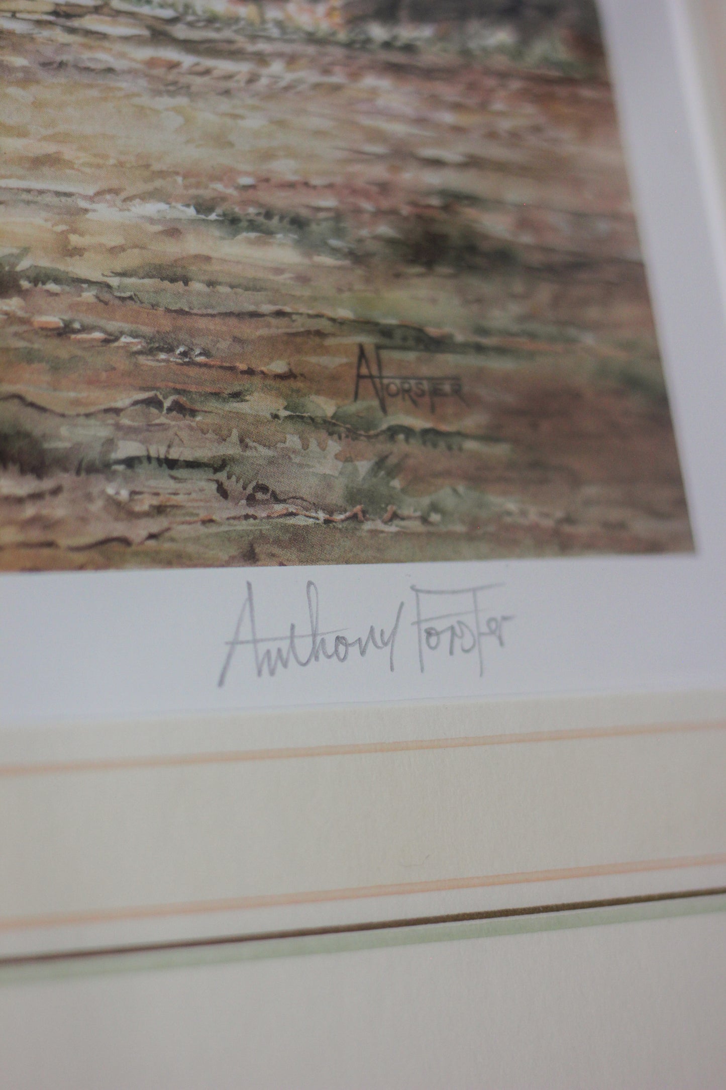 'The Smithy' (No. 772 of 850), Fine Print