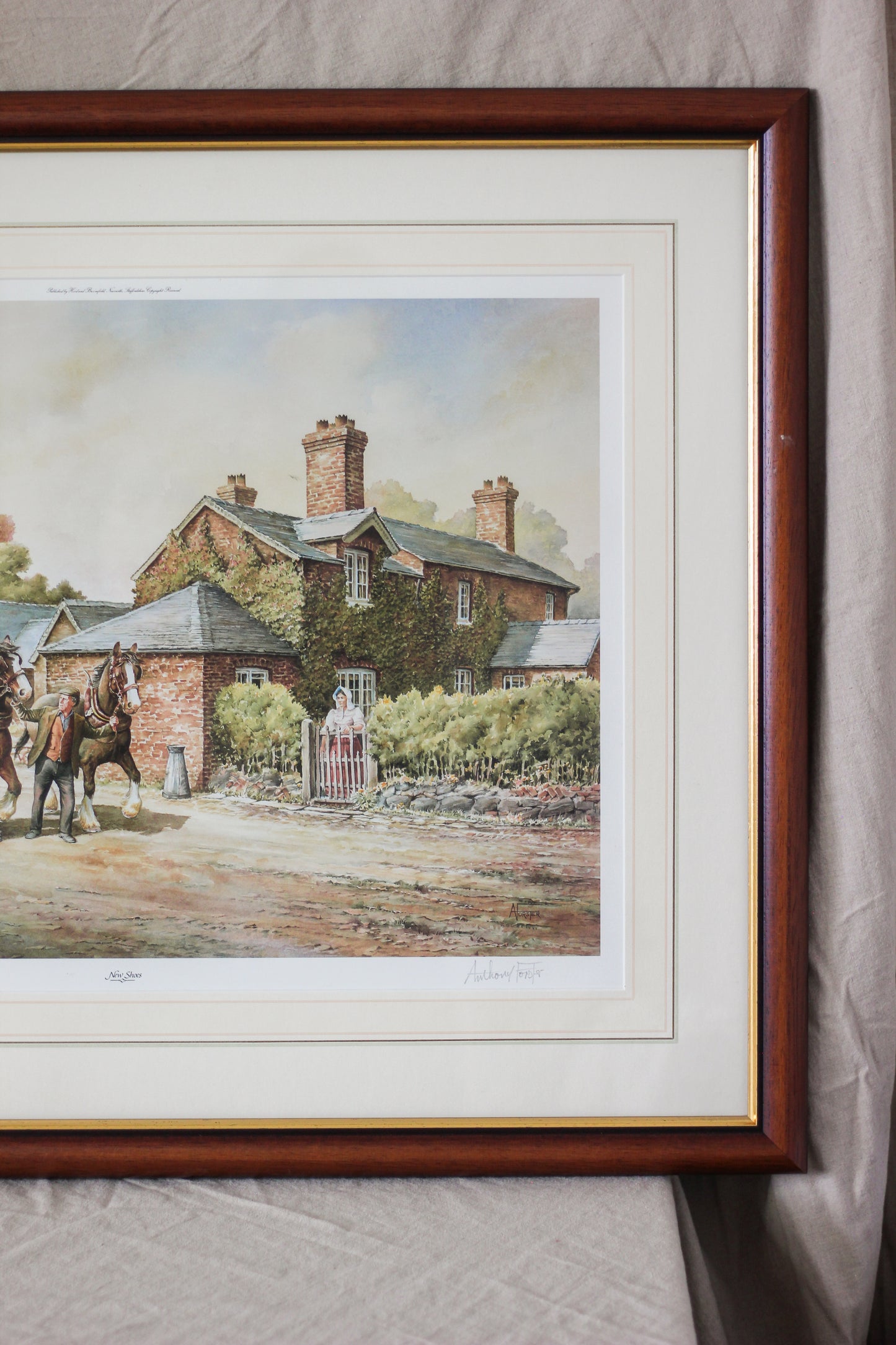 'The Smithy' (No. 772 of 850), Fine Print